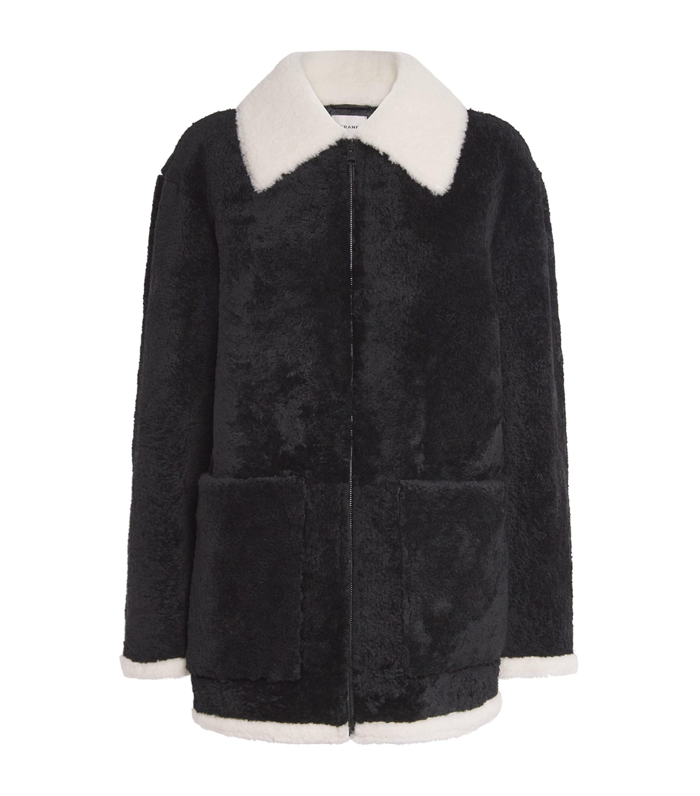 Lamb Shearling Jacket BLACK Image 1