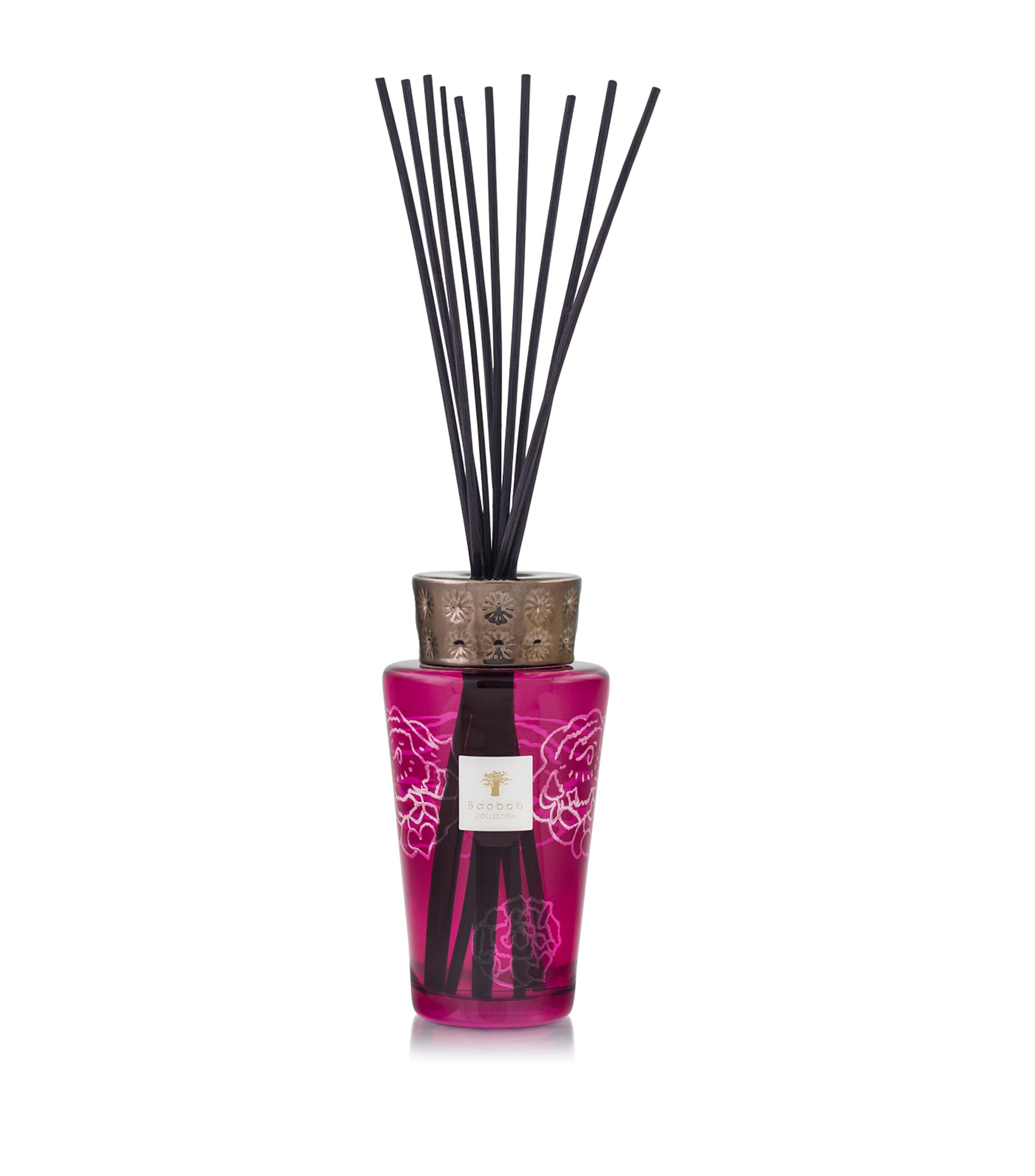 Baobab Collection Totem Collectible Roses Burgundy Diffuser In 2l In Pink