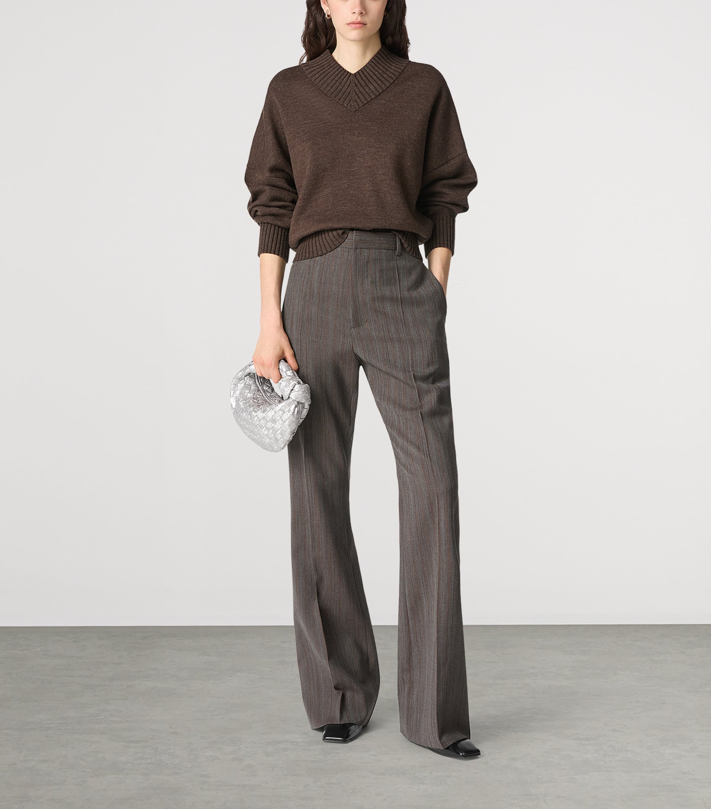 Mini Lambskin Jodie Top-Handle Bag 8101 Image 2