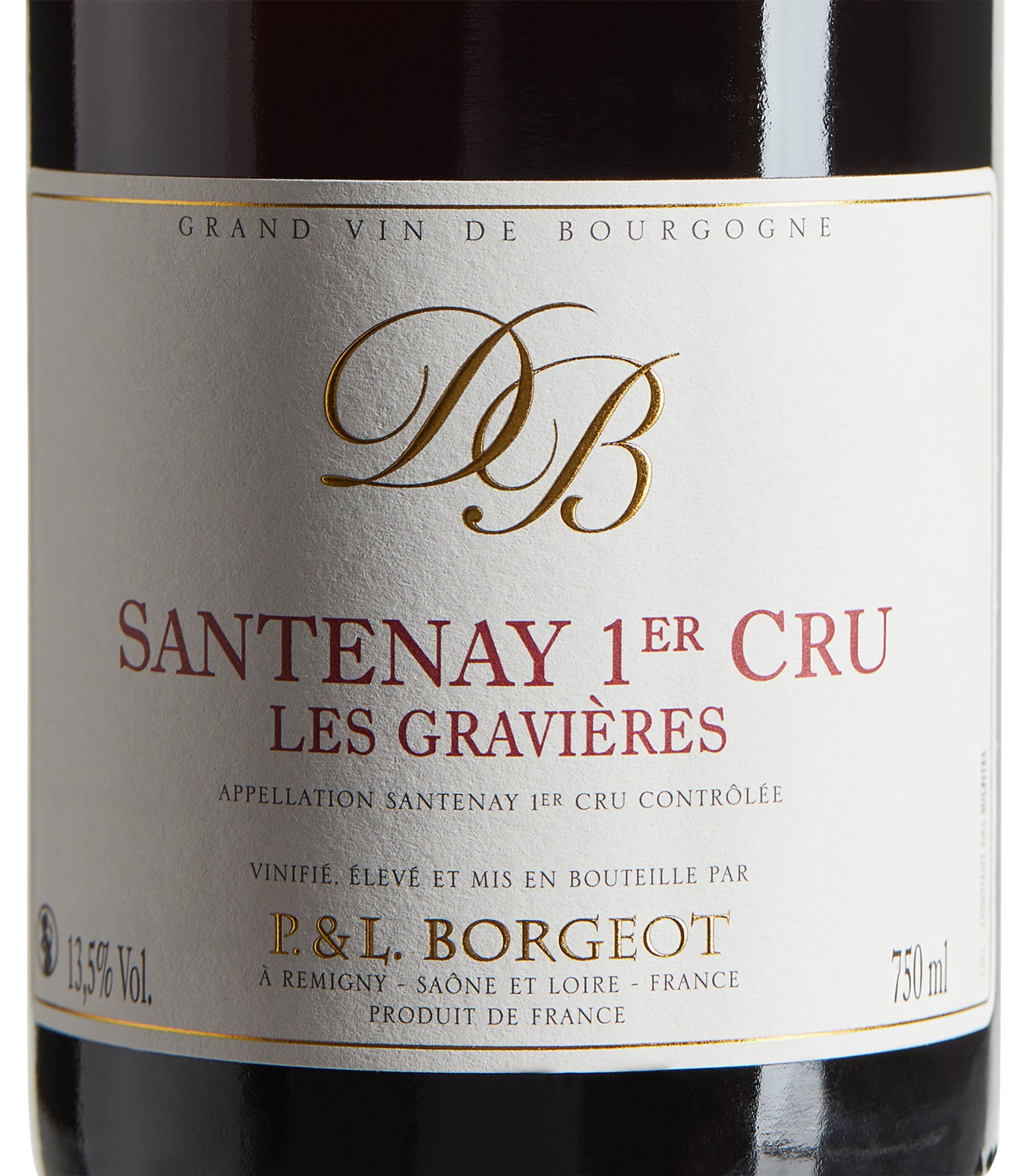 Santenay Premier Cru Les Gravières Pinot Noir 2021 (75cl) – Burgundy, France NO COLOUR Image 2