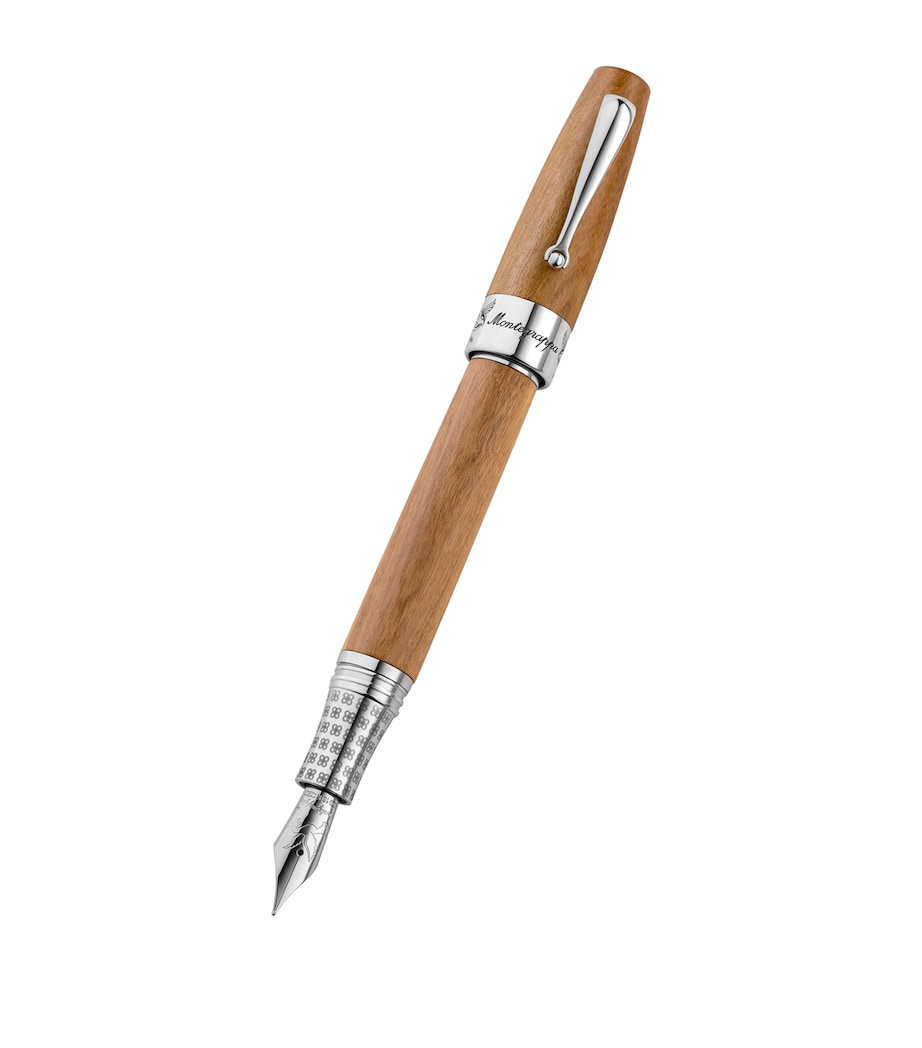 Medium Extra Peace Fountain Pen OLIVE WOOD Image 4