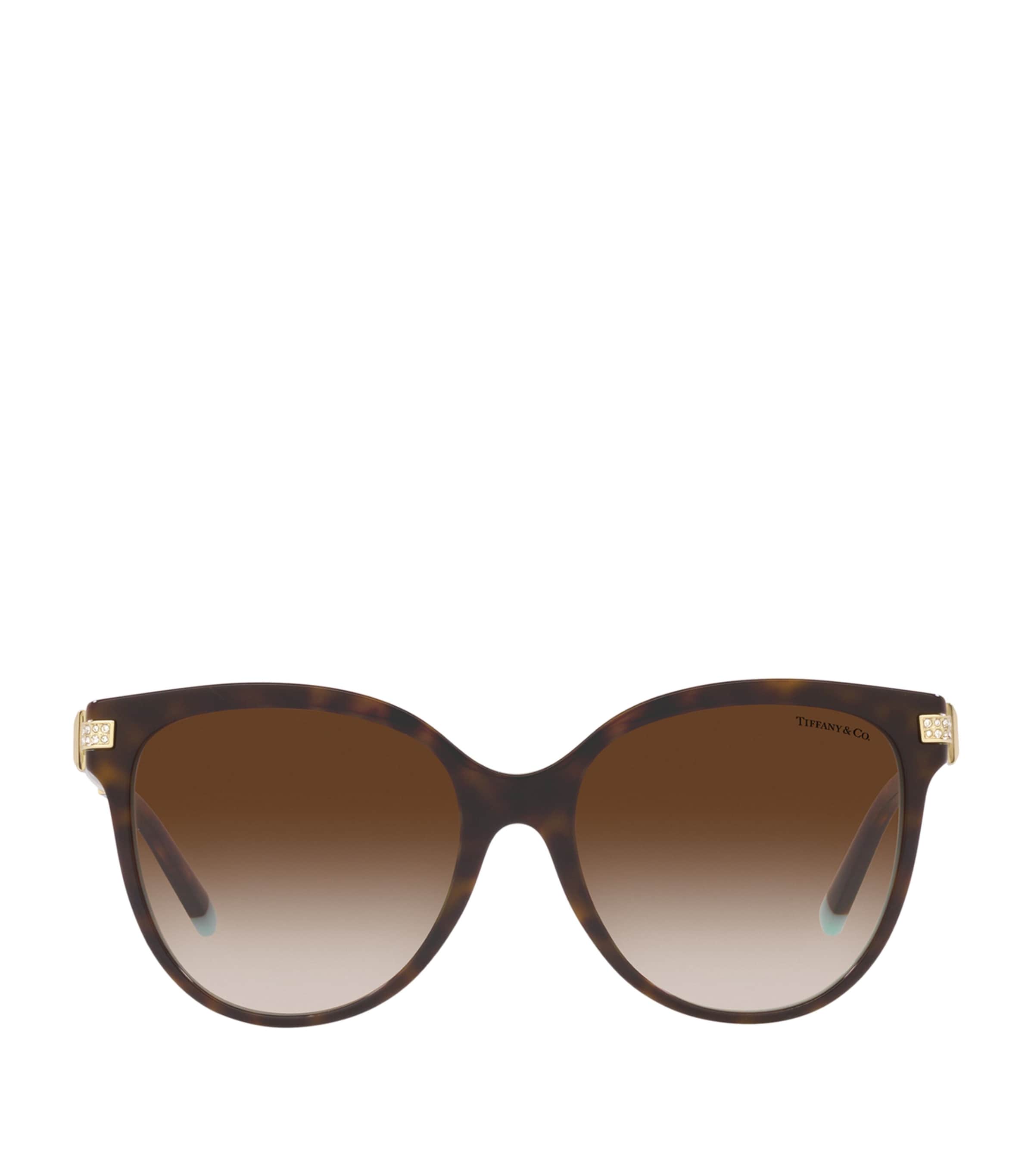 Tiffany & Co. Havana Pillow Sunglasses | Holiday Shop | Womens | Sunglasses | Women Accessories | Designers | Tiffany & Co