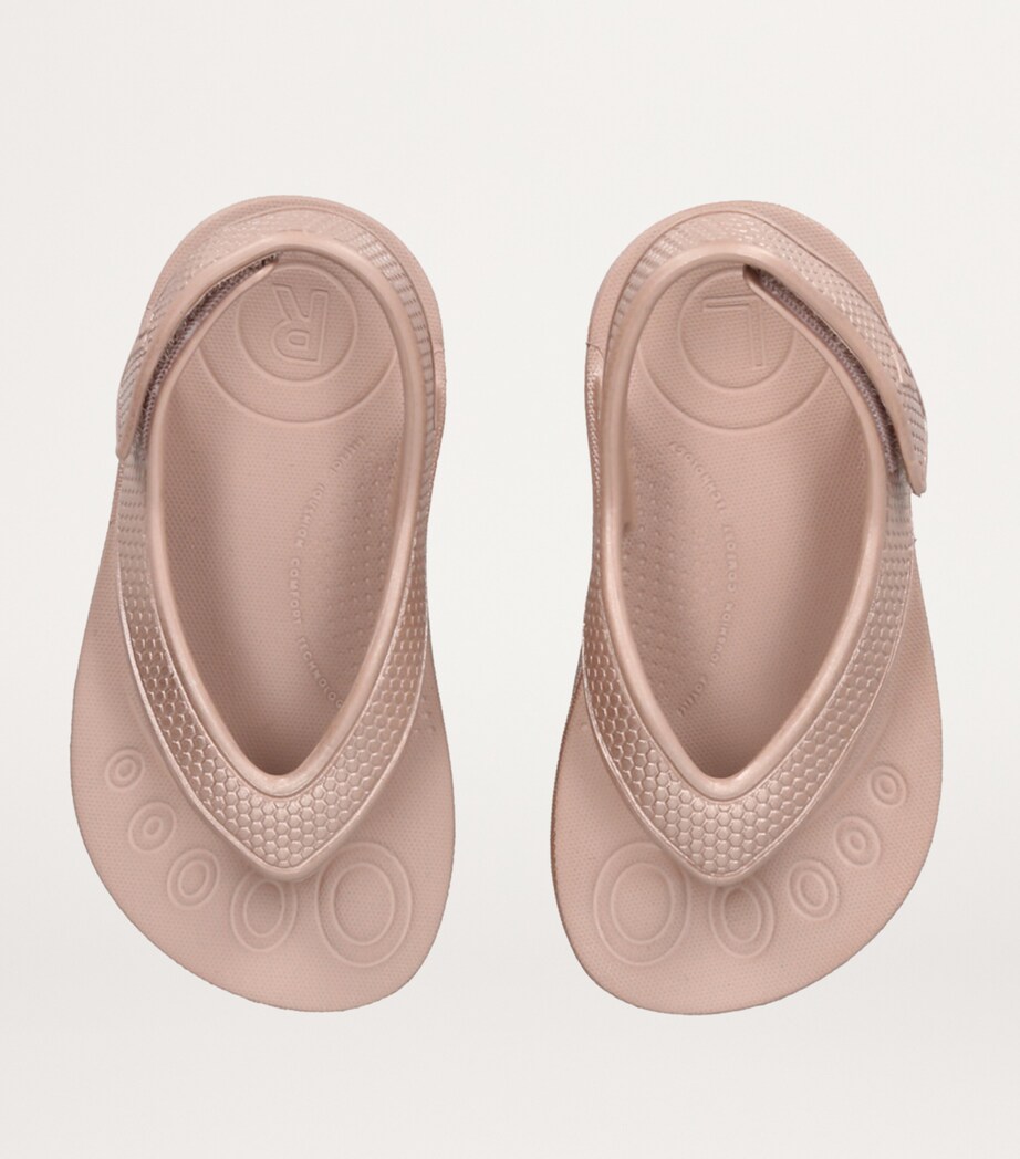 FitFlop Toddler Ergonomic Back-Strap Flip Flops Bronze Image 4