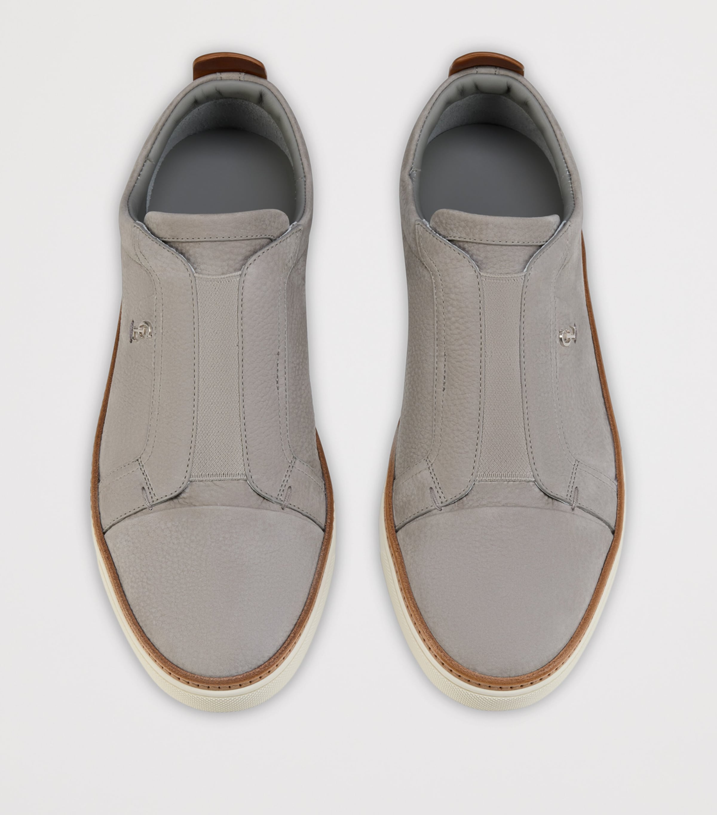 Christian Louboutin Marcontonio Leather Slip-On Sneakers Image 4