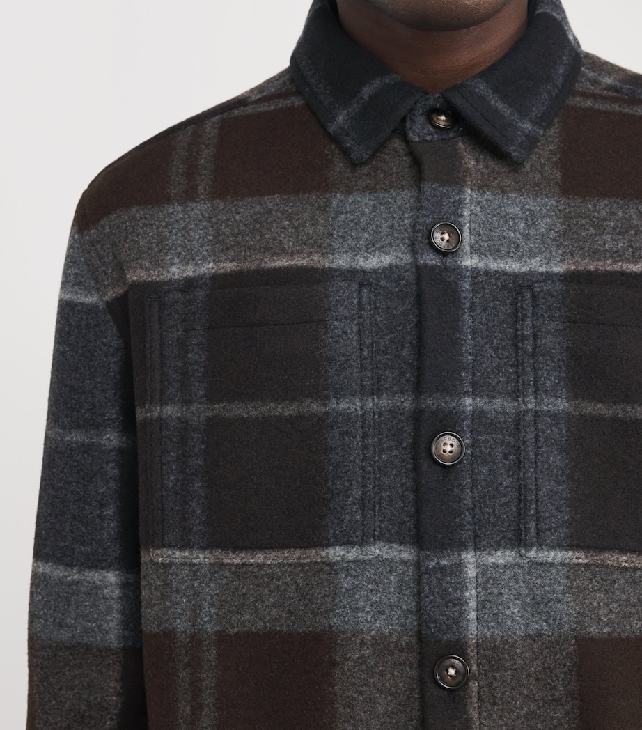 Check Chapter Overshirt MIDNIGHT OAK TARTAN Image 6