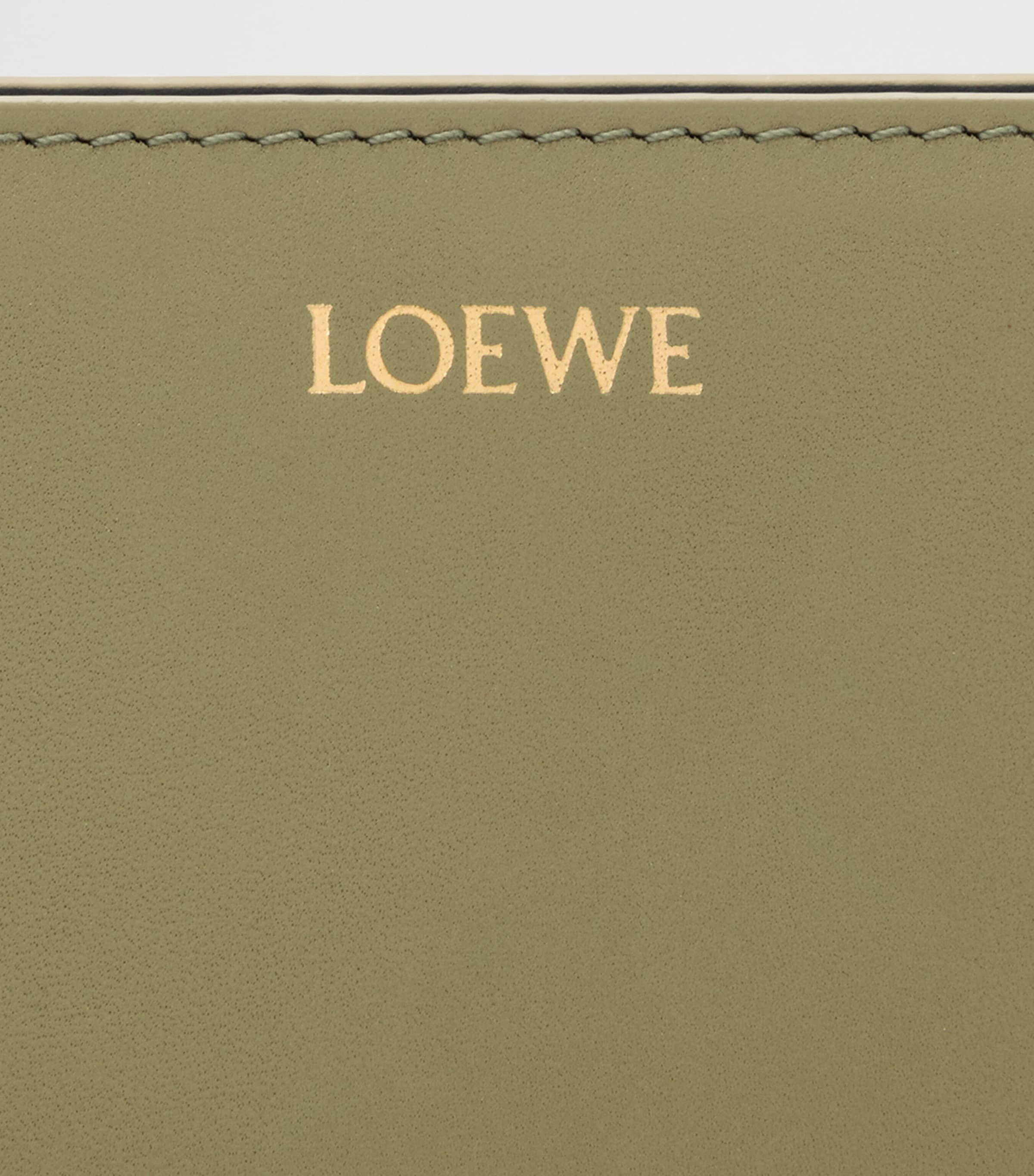 Leather Knot Wallet EUCALYPTUS DEEP NAVY Image 5