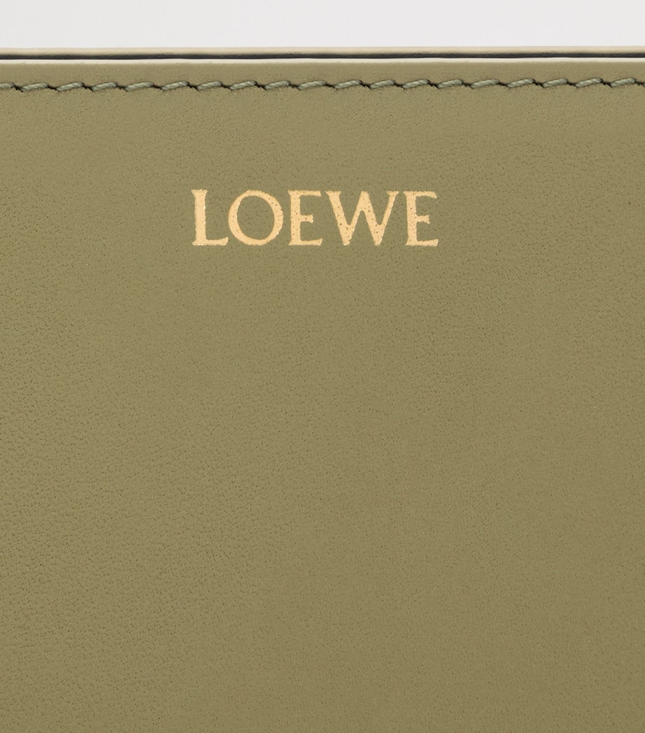 Leather Knot Wallet EUCALYPTUS DEEP NAVY Image 5