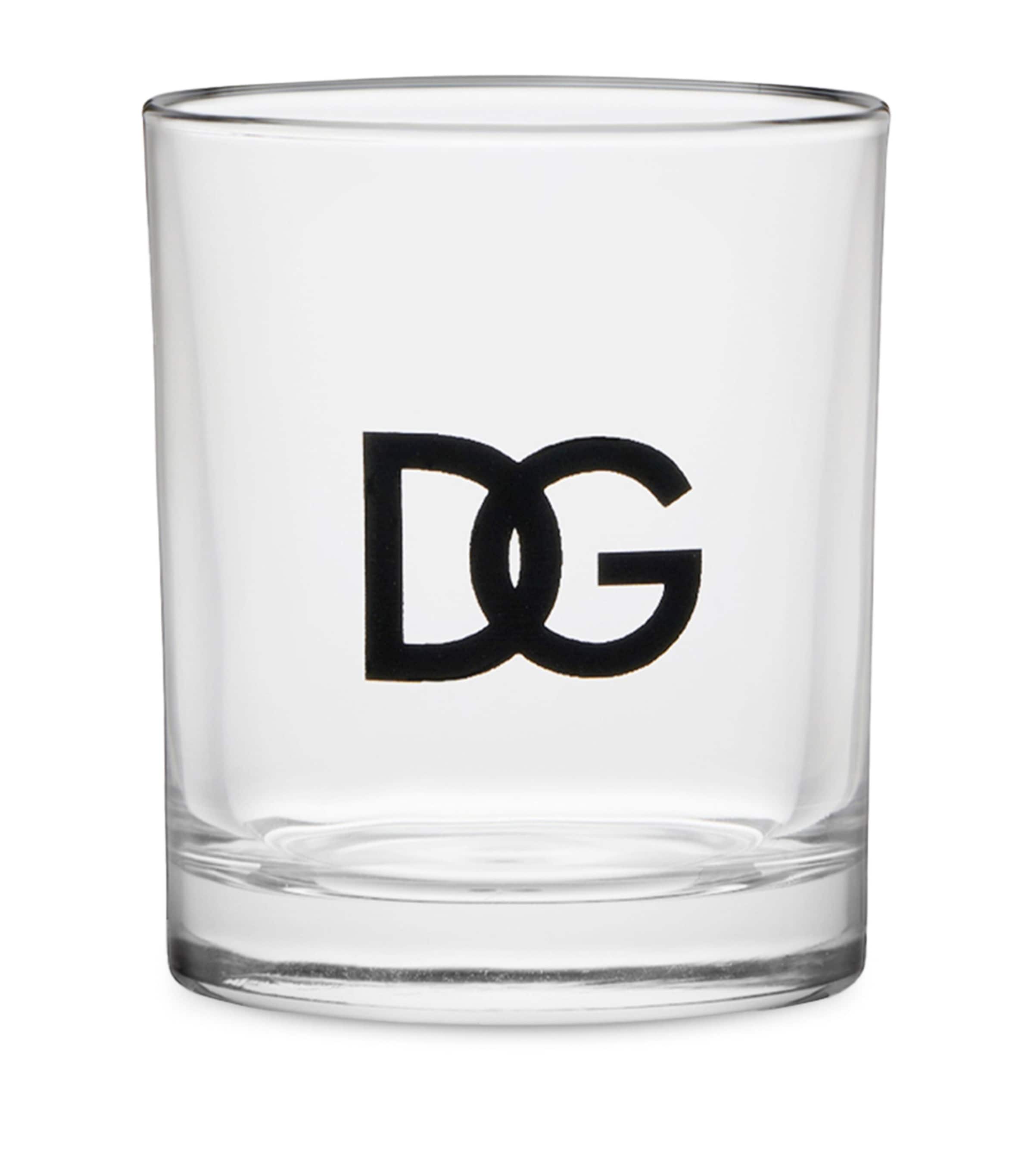 Set of 2 DG Millennials Logo Glasses U0058 TRASPARENTE/DG Image 2