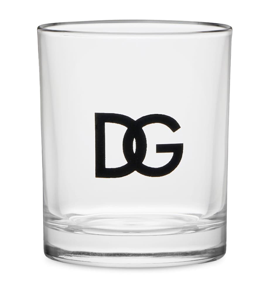 Set of 2 DG Millennials Logo Glasses U0058 TRASPARENTE/DG Image 2