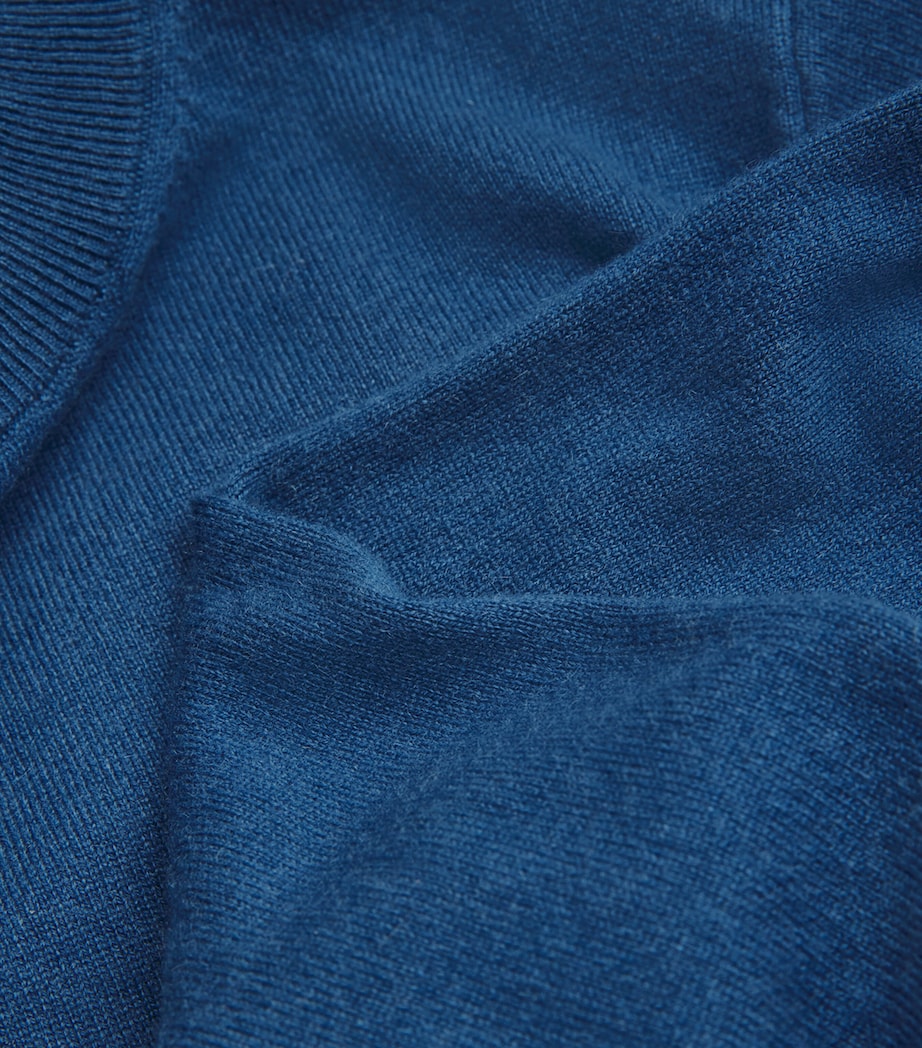 Cashmere Crew-Neck Sweater BLUE PRUSSE Image 5