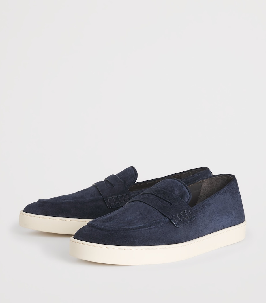 Suede Penny Loafers 300 Image 3