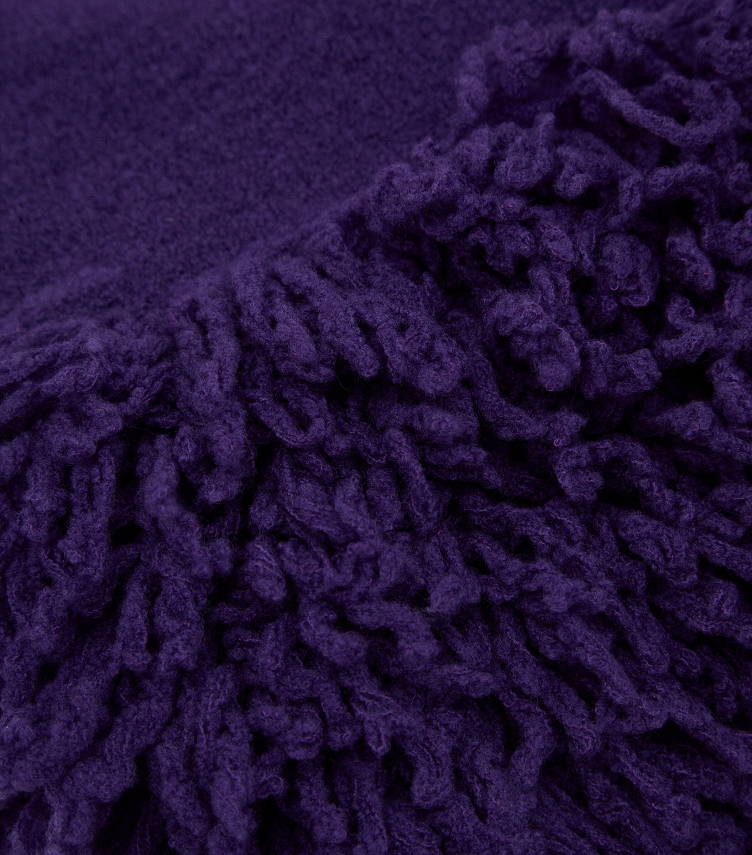 LOEWE Womens Wool-Blend Mini Dress Purple Image 5