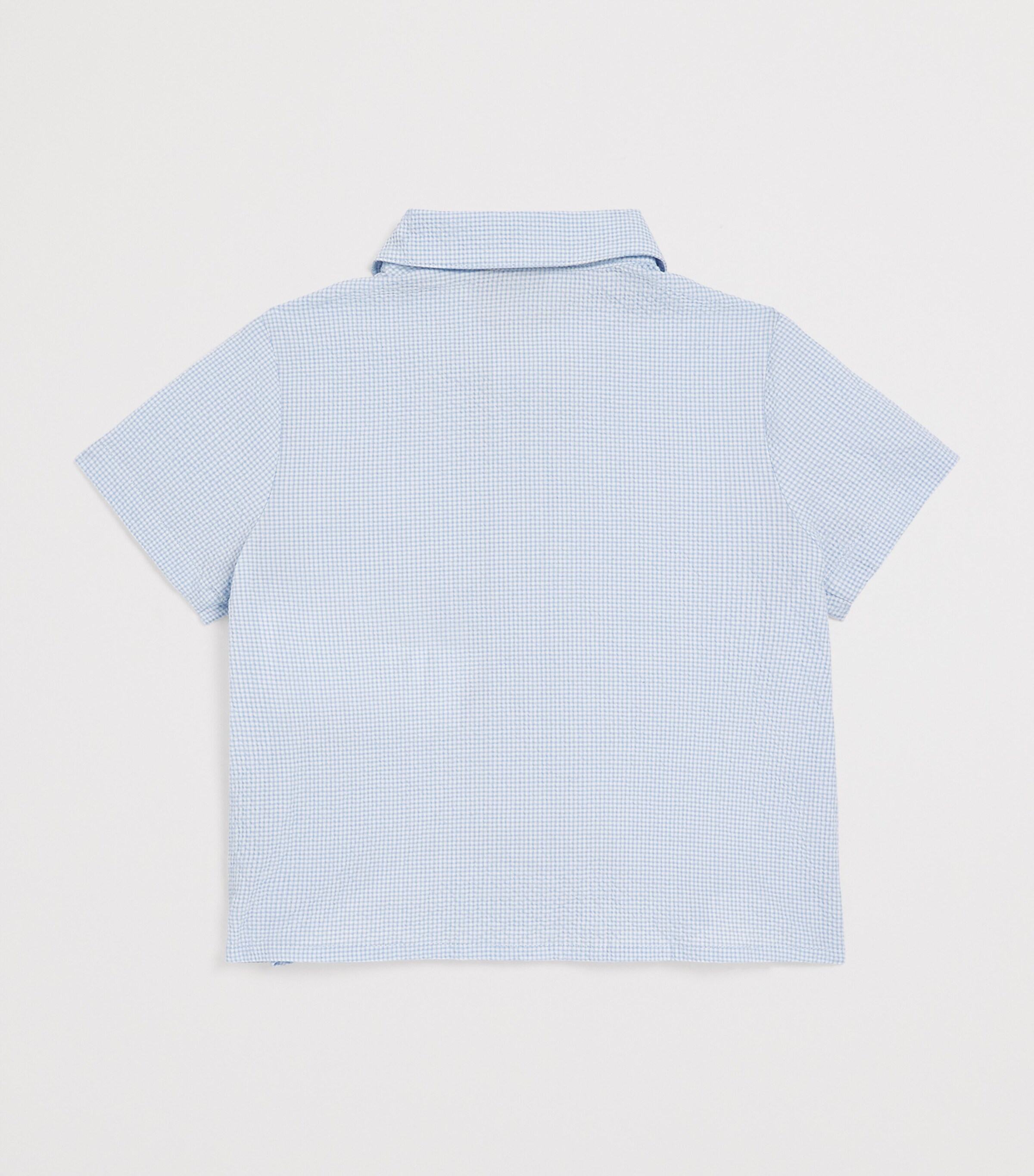 Cotton-Blend Seersucker Shirt (6-36 Months) 9/1 Image 2