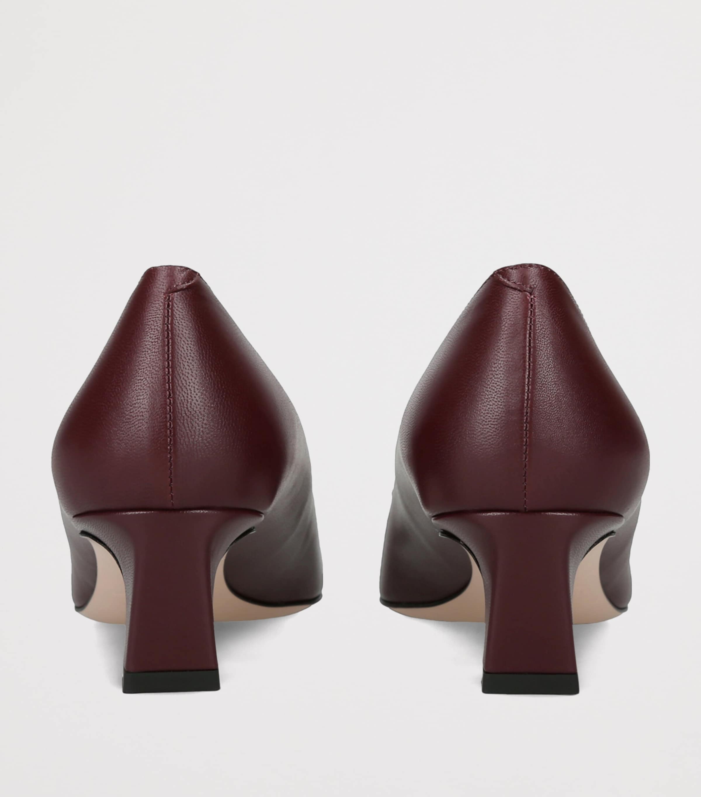 Roger Vivier Womens Belle Vivier Trompette Pumps 45 Wine Image 4
