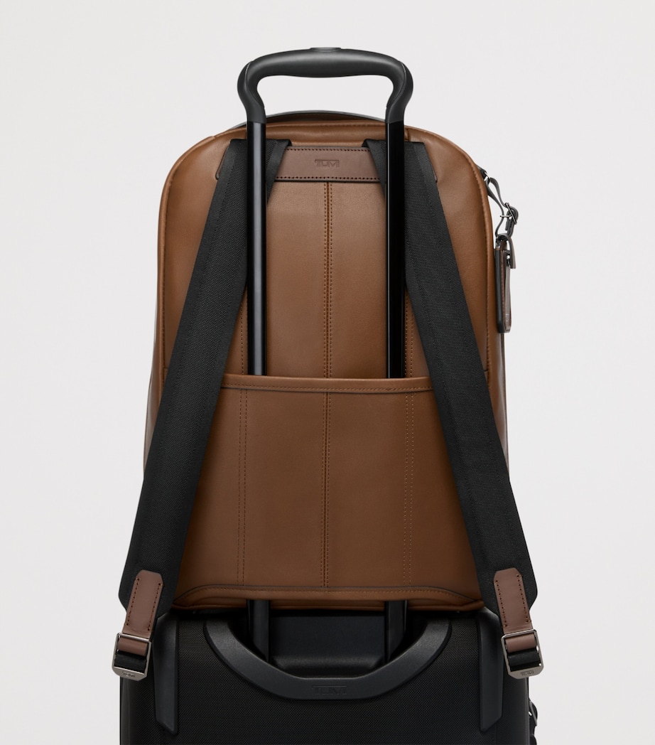 Tumi Harrison Bradner Backpack Cognac Bombe Image 5
