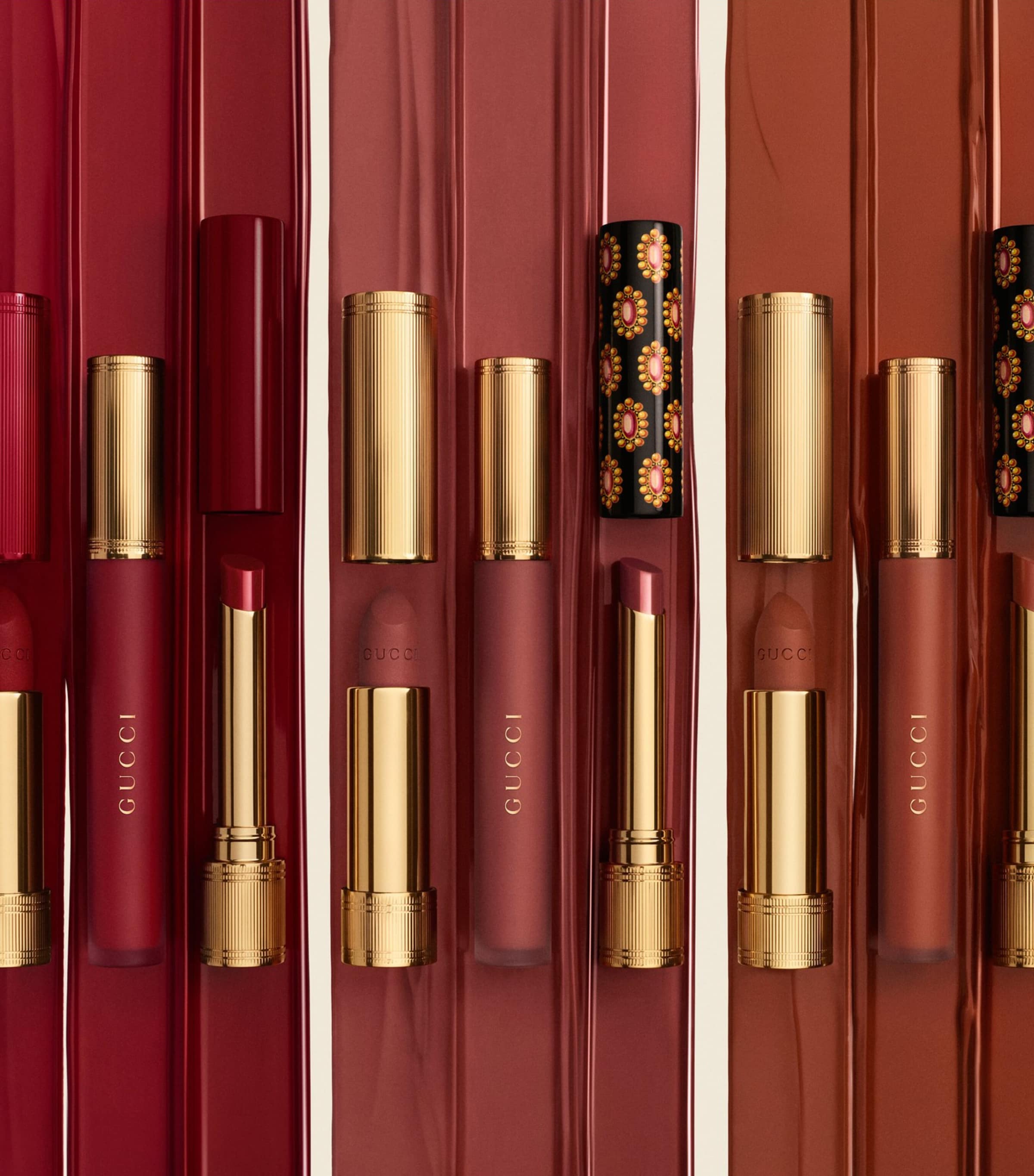 Gucci Rouge de Beauté Brillant Lipstick | Make-up | Lips | Lipsticks | Designers | Gucci Gucci Rouge de Beauté Brillant Lipstick | Make-up | Lips | Lipsticks | Designers | Gucci