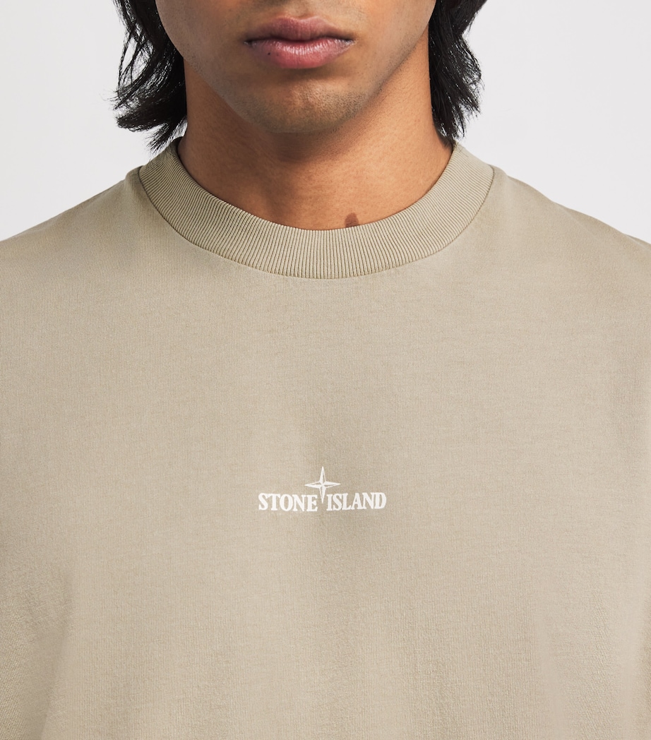 Cotton Logo T-Shirt V009A Image 6