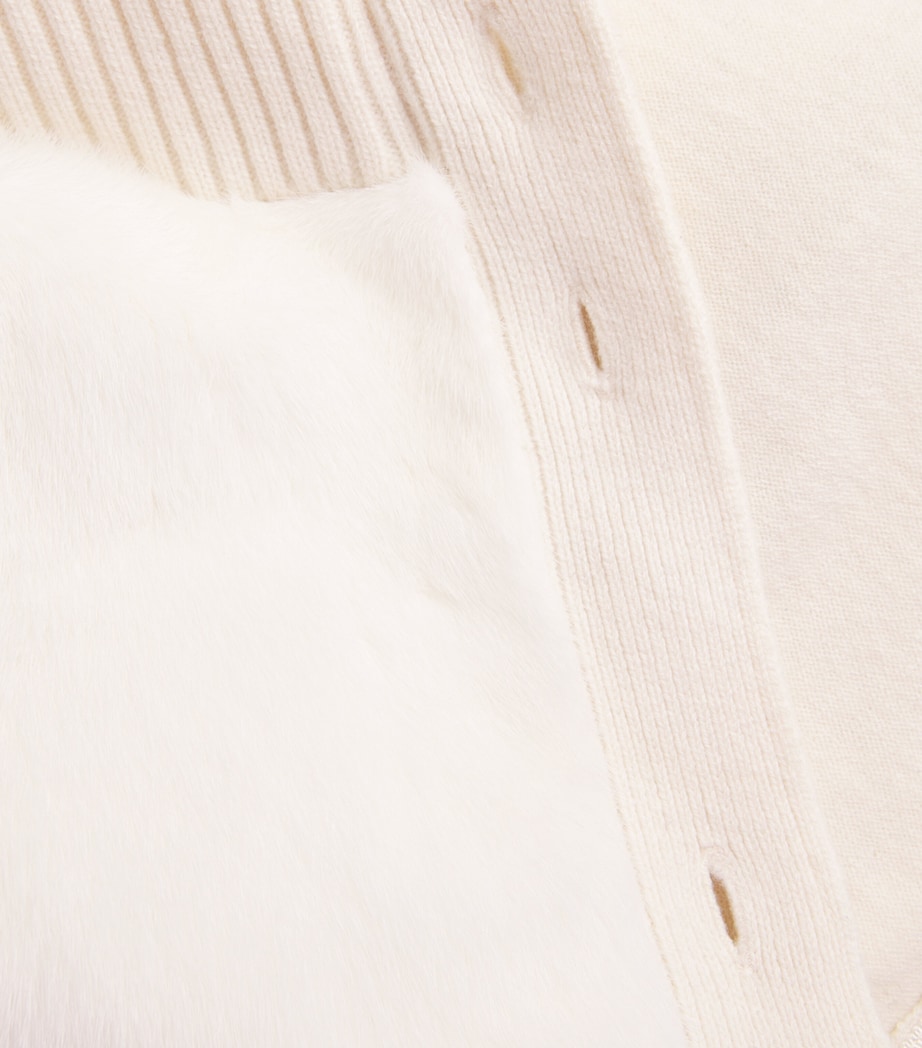 Merino Wool-Mink Gilet C11 Image 5