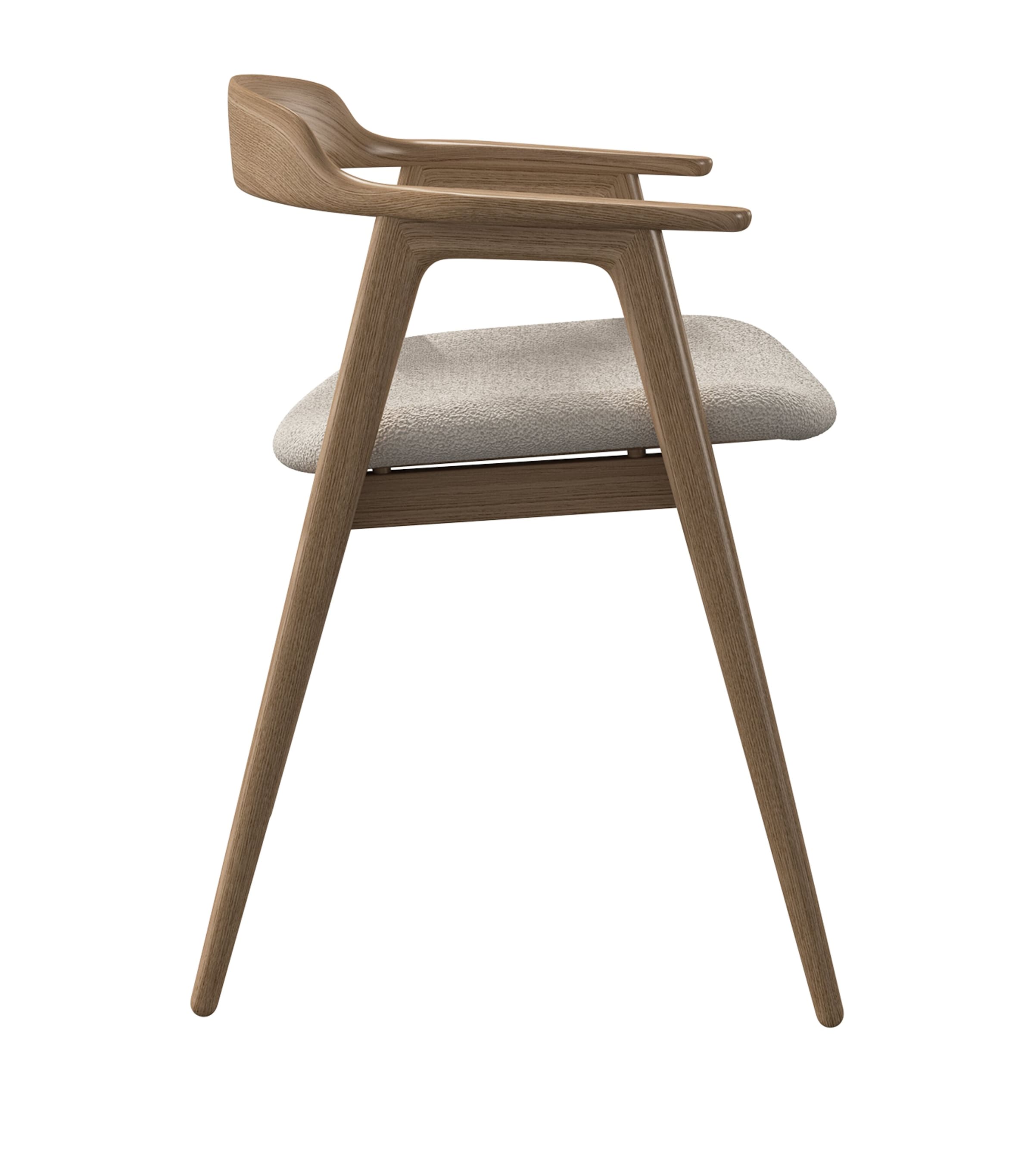 BoConcept Oak Seoul Dining Chair White Image 3