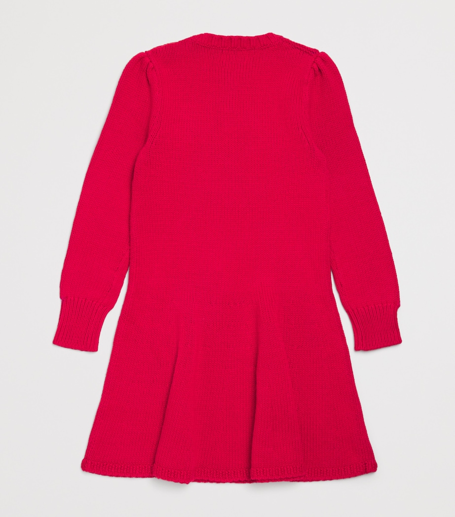 Polo Bear Sweater Dress (2-6 Years) RALPH RED Image 2