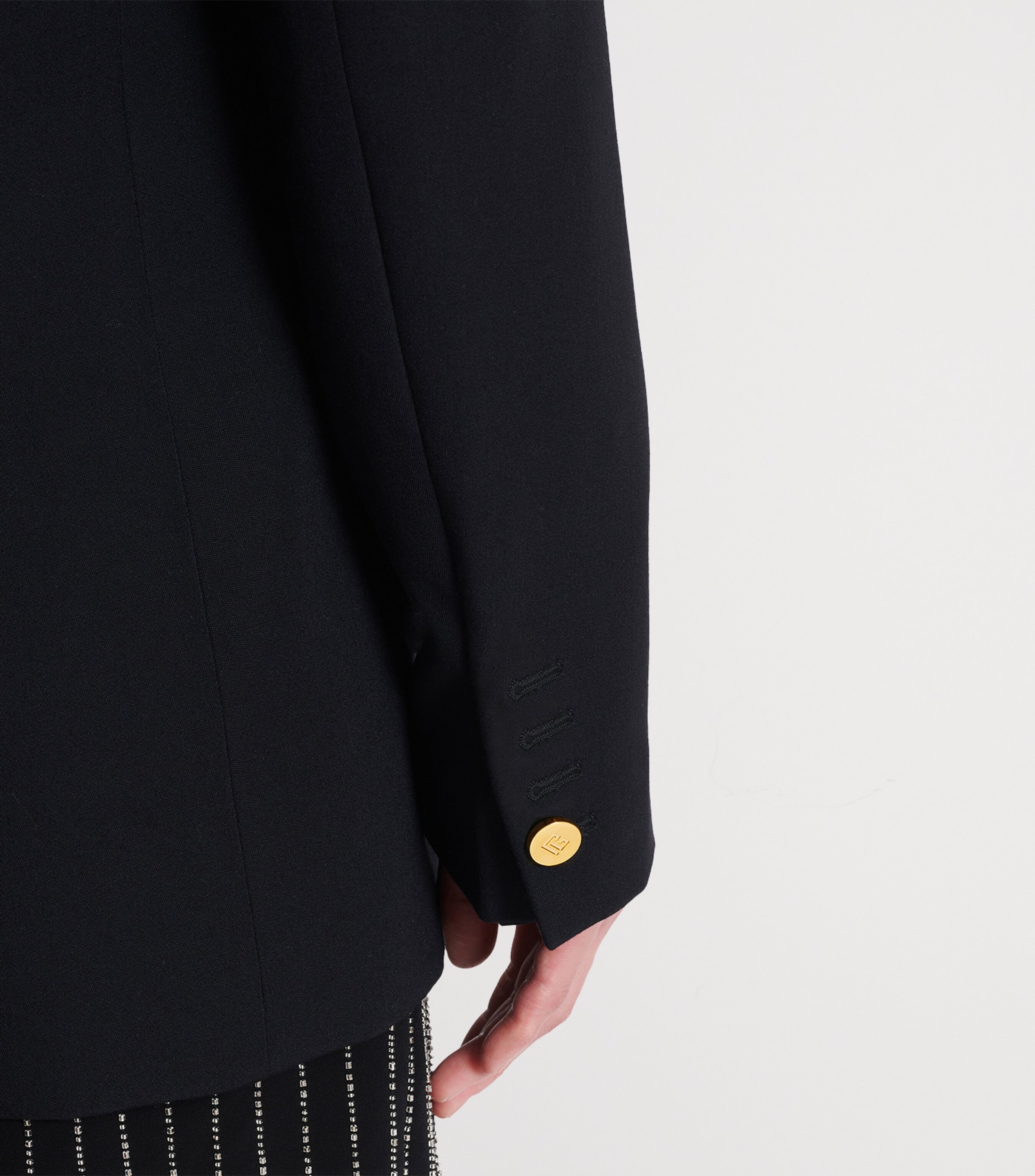 Wool Blazer 0PA NOIR Image 5