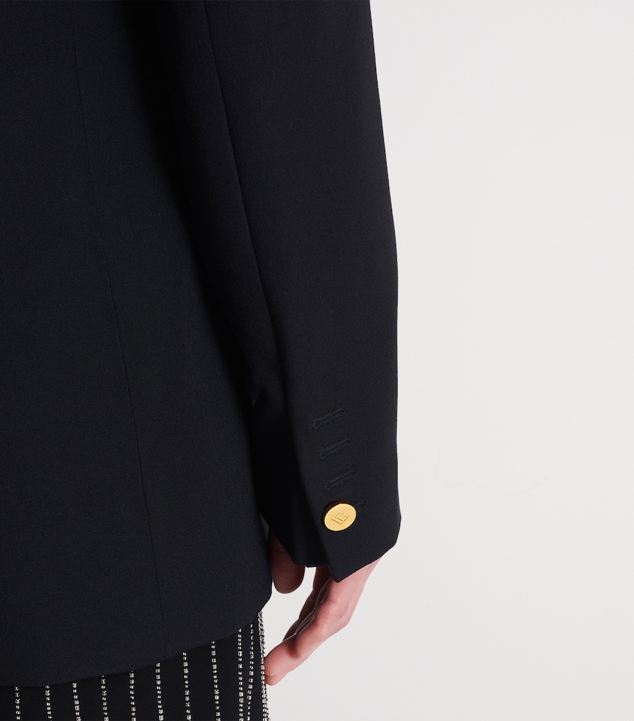 Wool Blazer 0PA NOIR Image 5