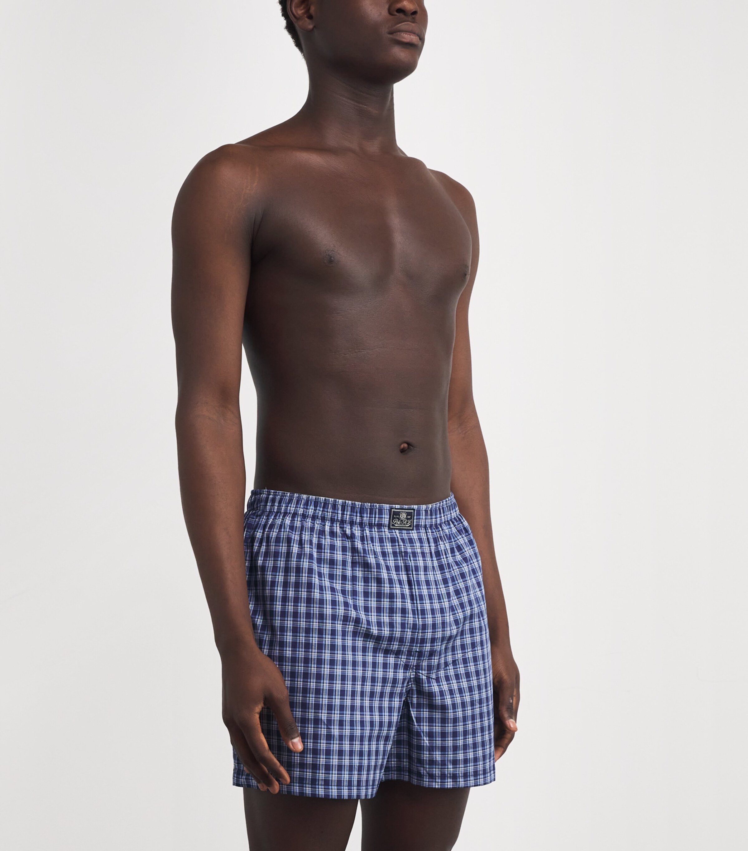 Classic Cotton Boxer Shorts (Pack of 3) AOPP/HVN GRN/NVY Image 2