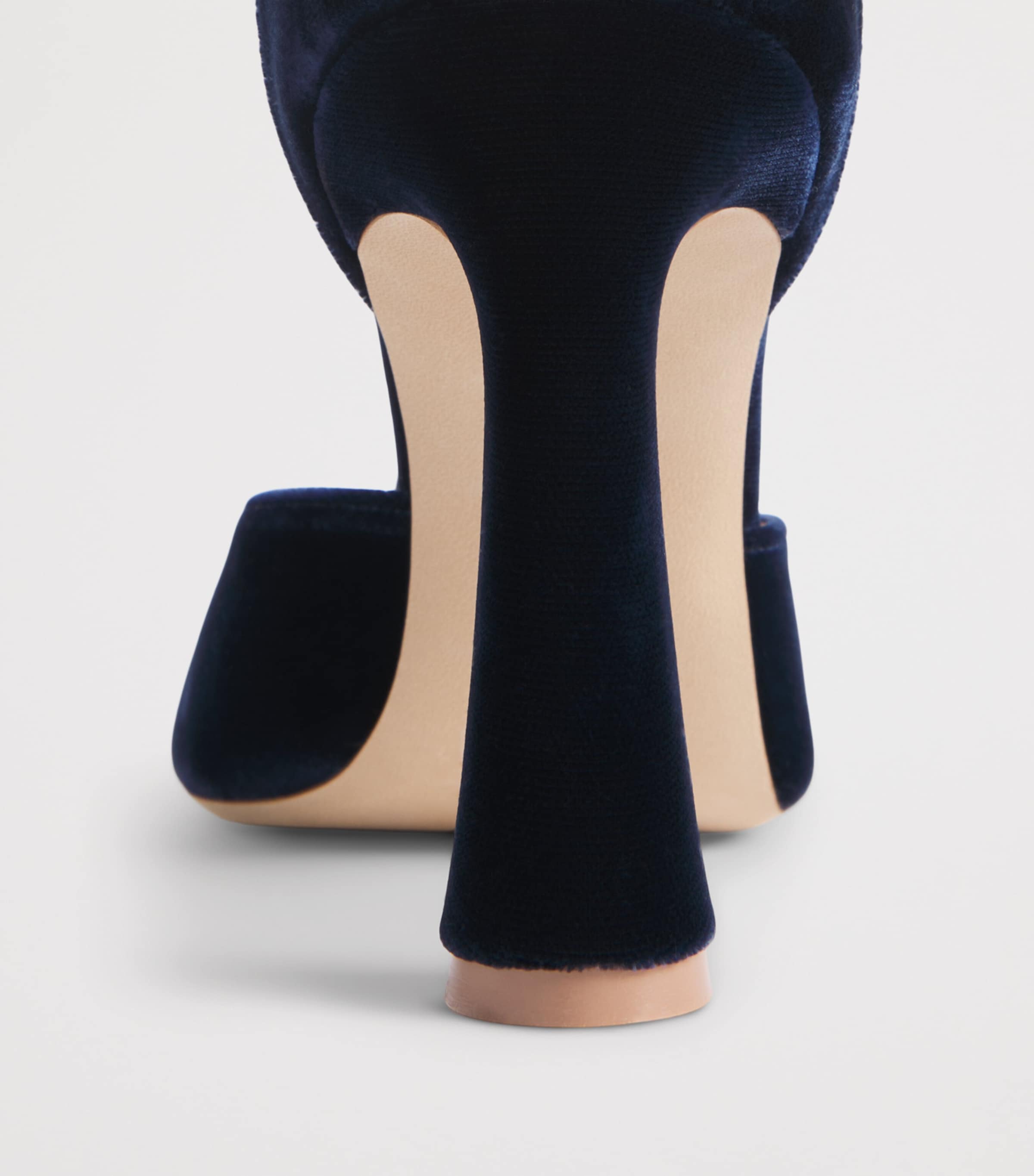Malone Souliers Velvet Nomi Heeled Sandals 90 Midnight Image 7