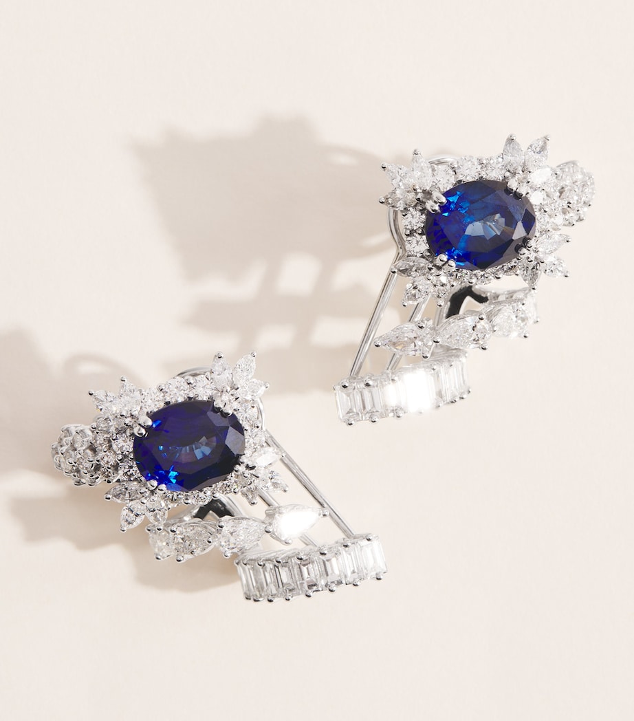 Yeprem White Gold and Diamond Y-Couture Earrings White Gold Image 5