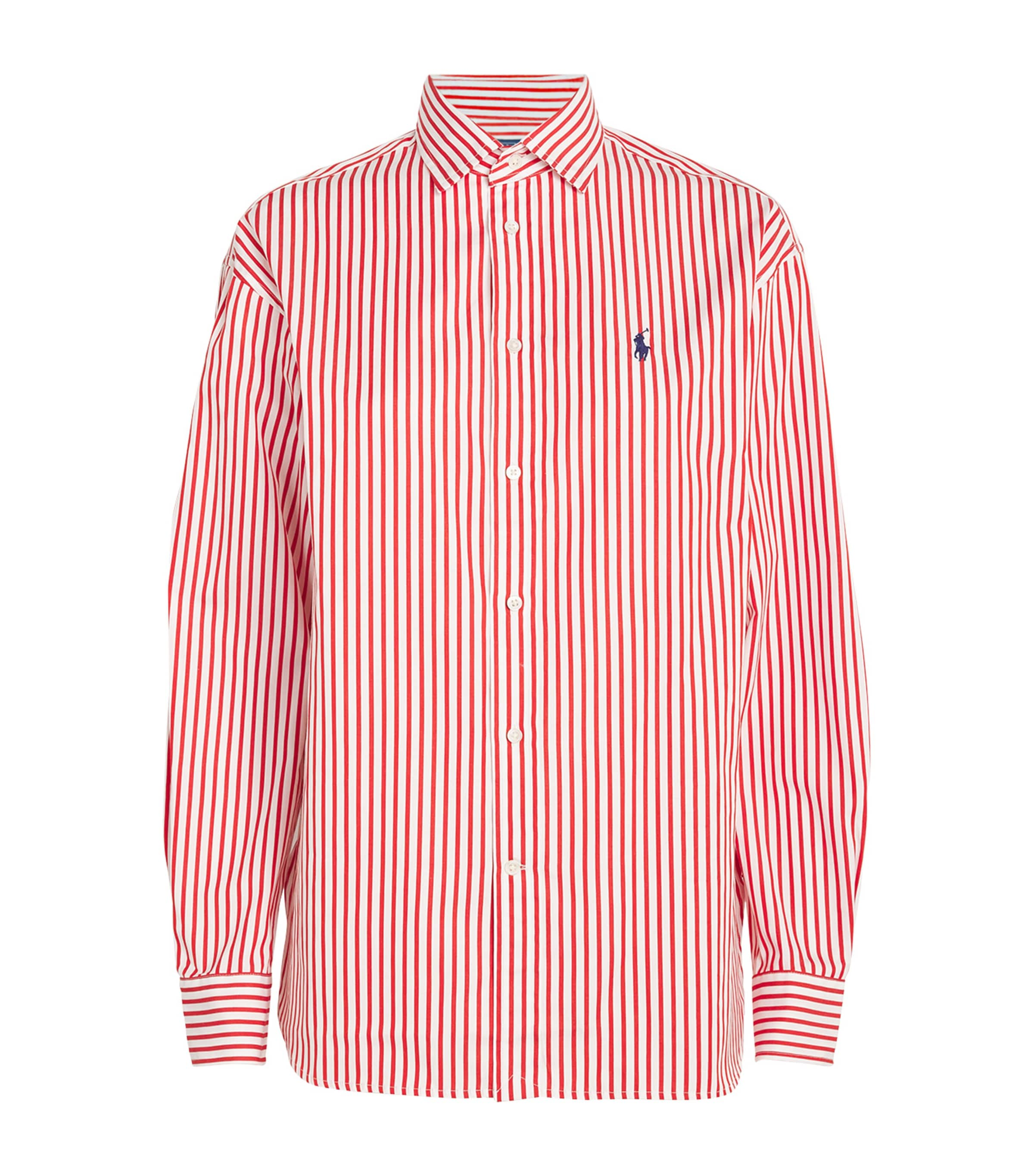 Shop Polo Ralph Lauren Cotton Striped Shirt