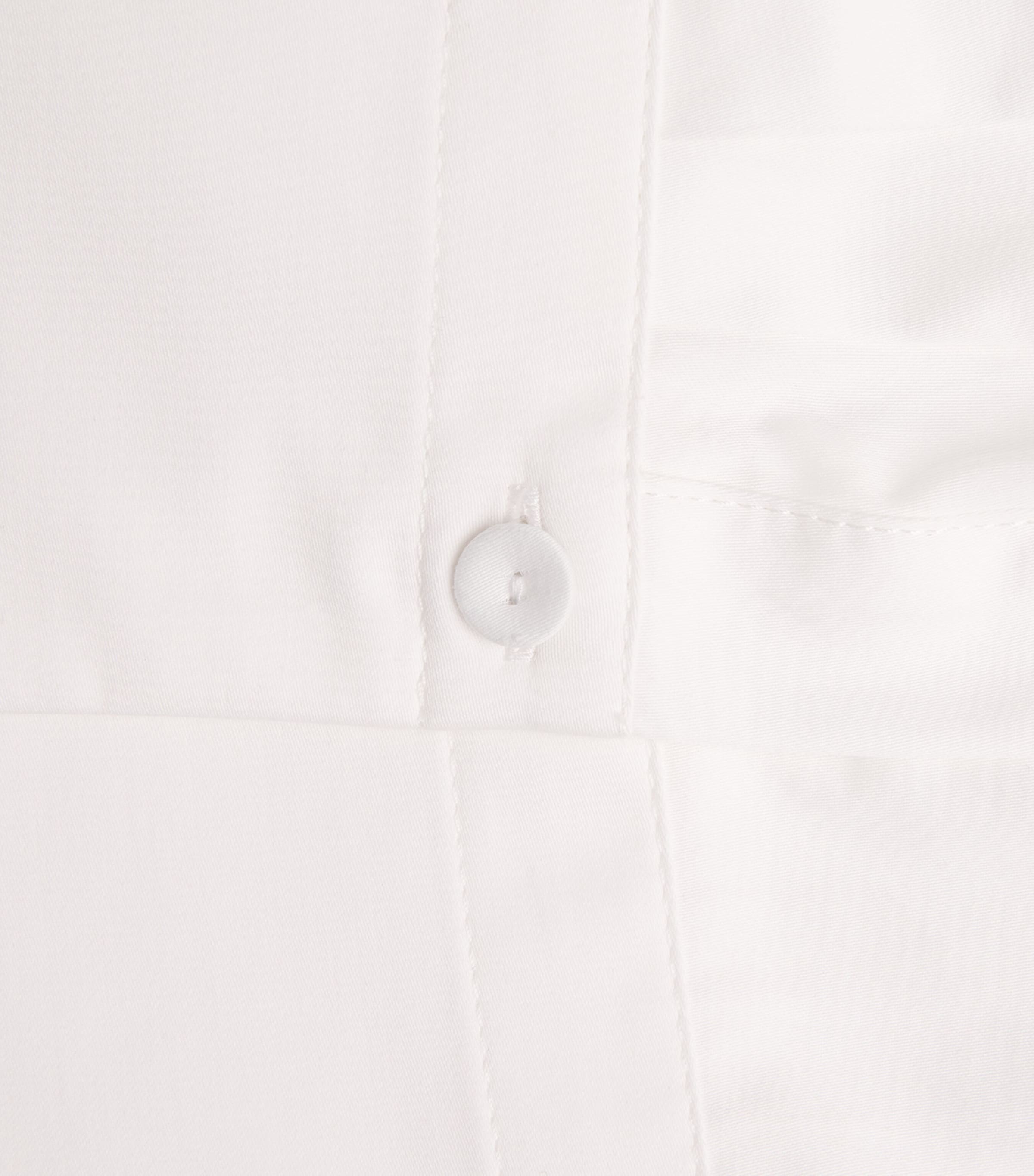 Cotton Half-Placket Layering Top FRESH WHITE Image 5