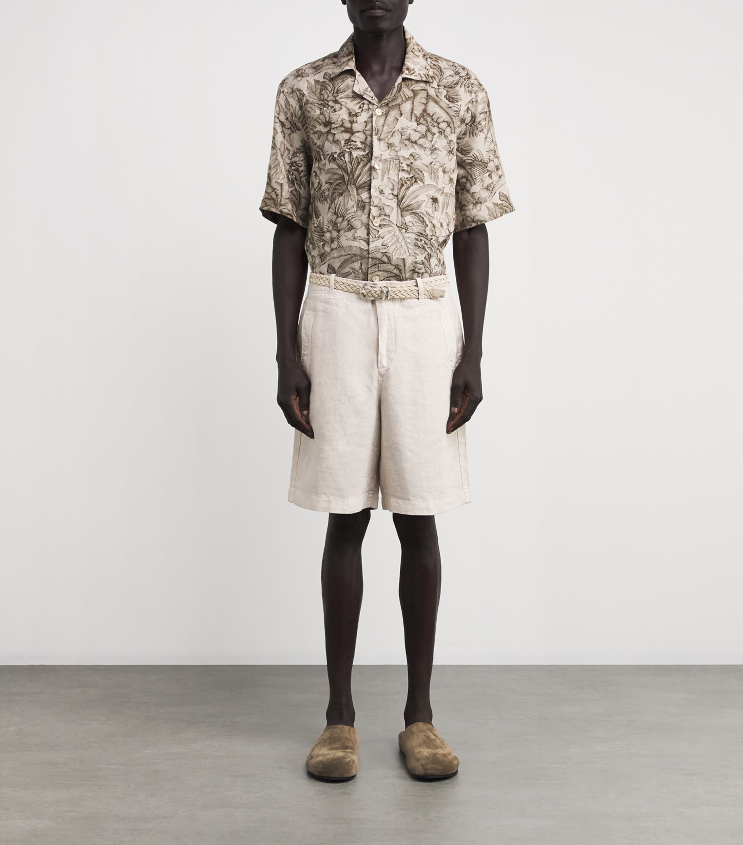 Suede Braided Belt SABBIA Image 3