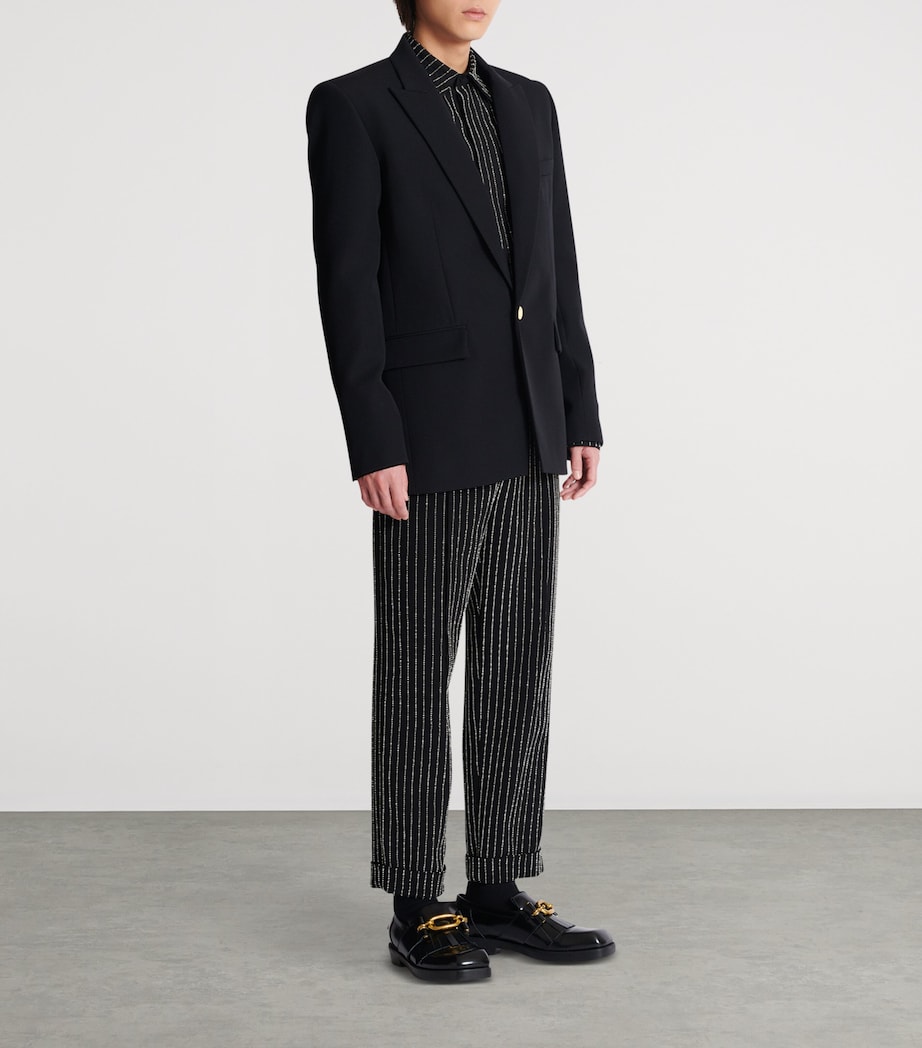 Wool Blazer 0PA NOIR Image 6