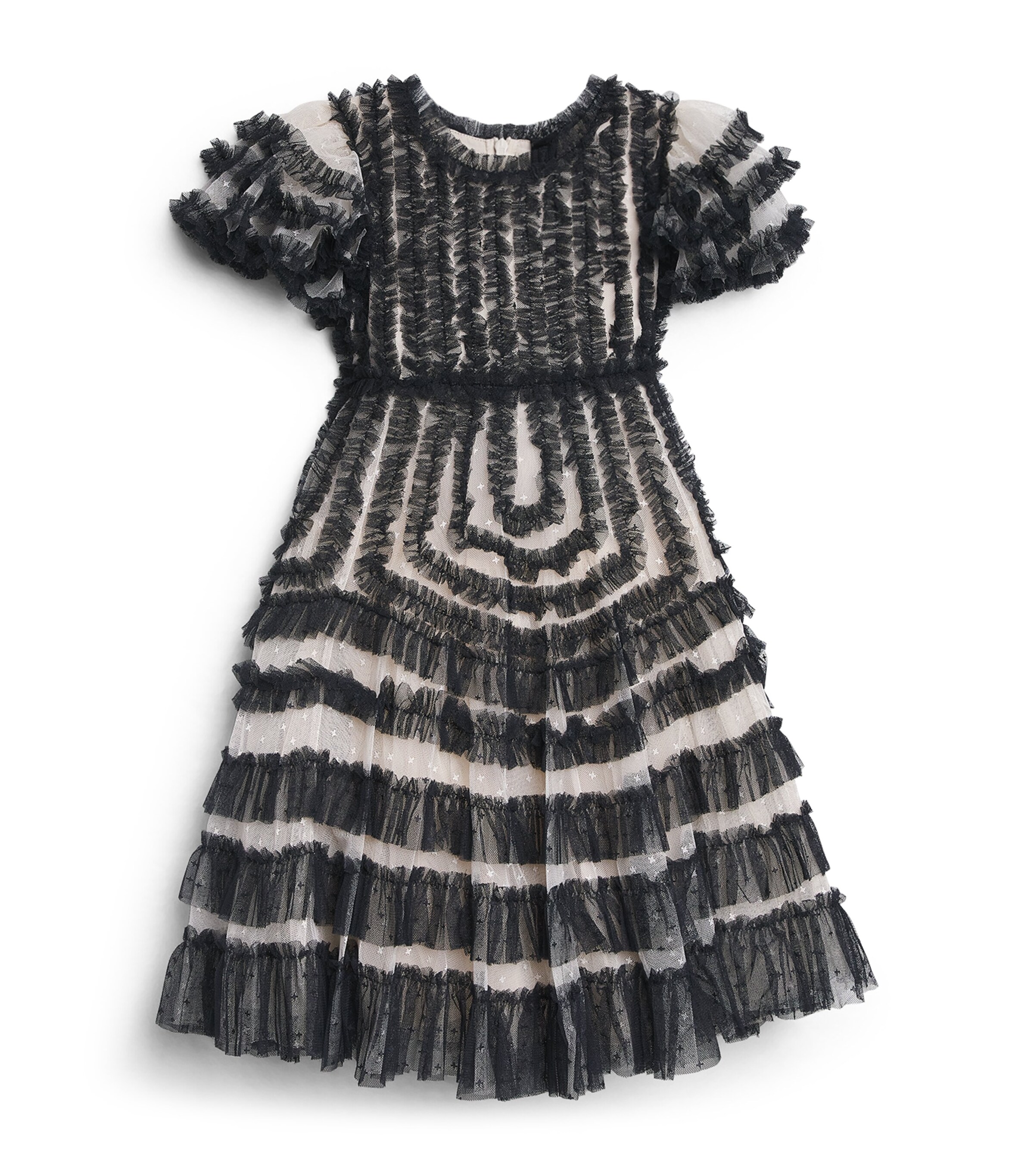 Needle & Thread Tulle La Vie En Rose Dress (4-12 Years) | Girls Clothing | Dresses | Designers | Needle Thread