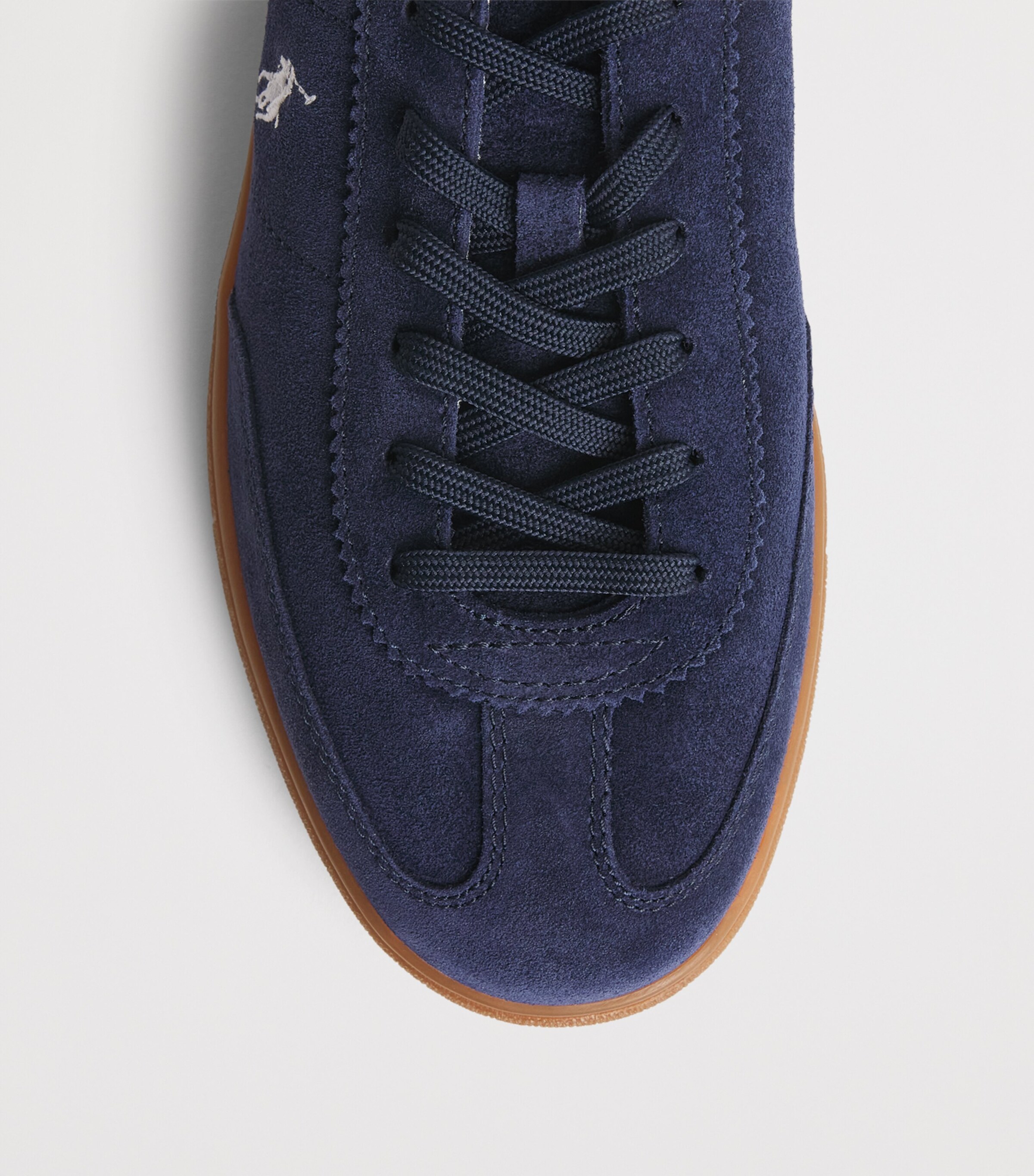 Polo Ralph Lauren Suede Bedford Sneakers Navy/deckwash White Image 6