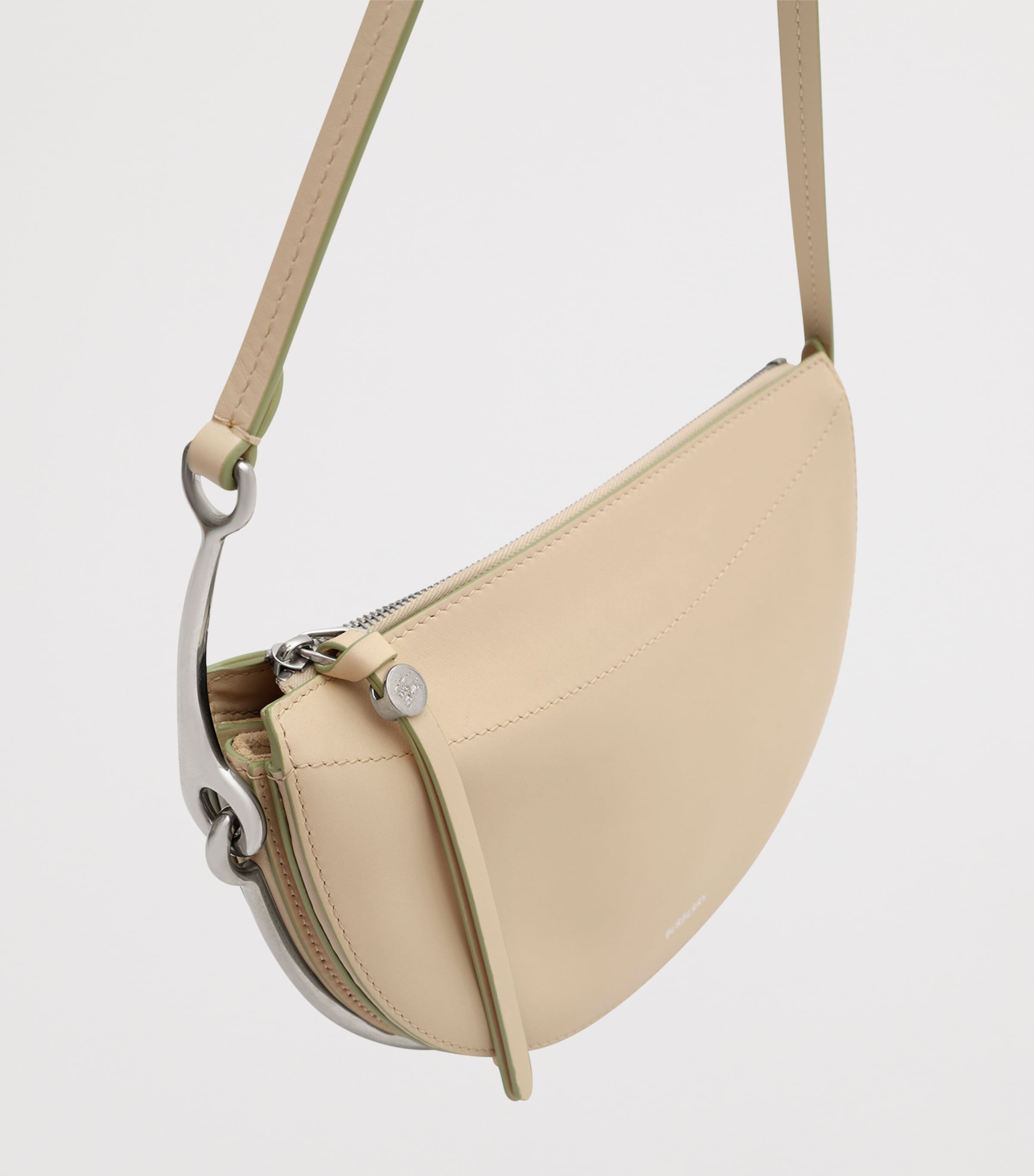 Burberry Small Bridle Saddle Bag Camomile Yellow Image 6