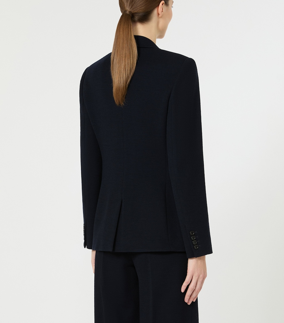 Virgin Wool Single-Breasted Blazer ULTRAMARINE Image 3