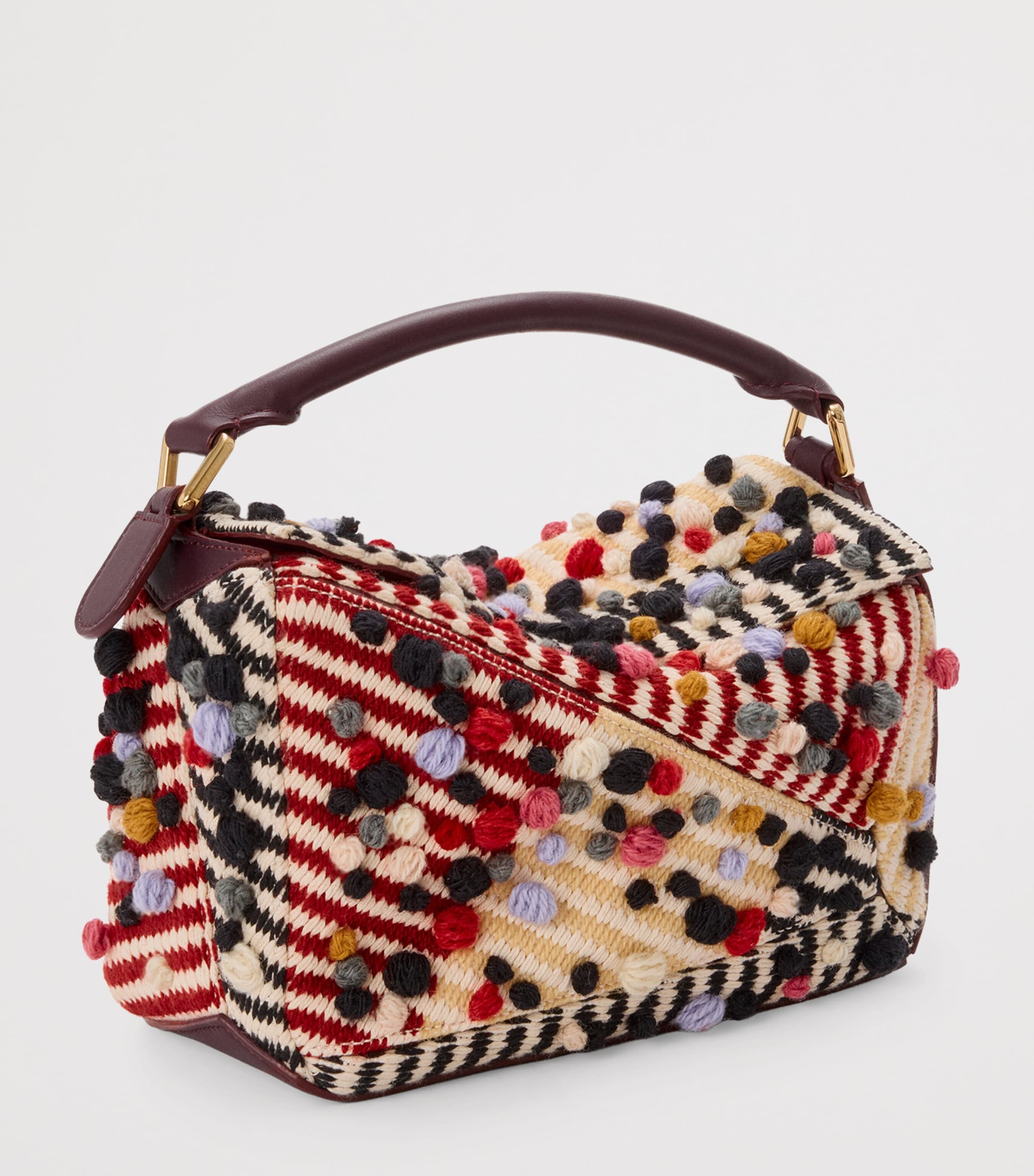LOEWE x Albers Puzzle Top-Handle Bag Natural/multicolor Image 2
