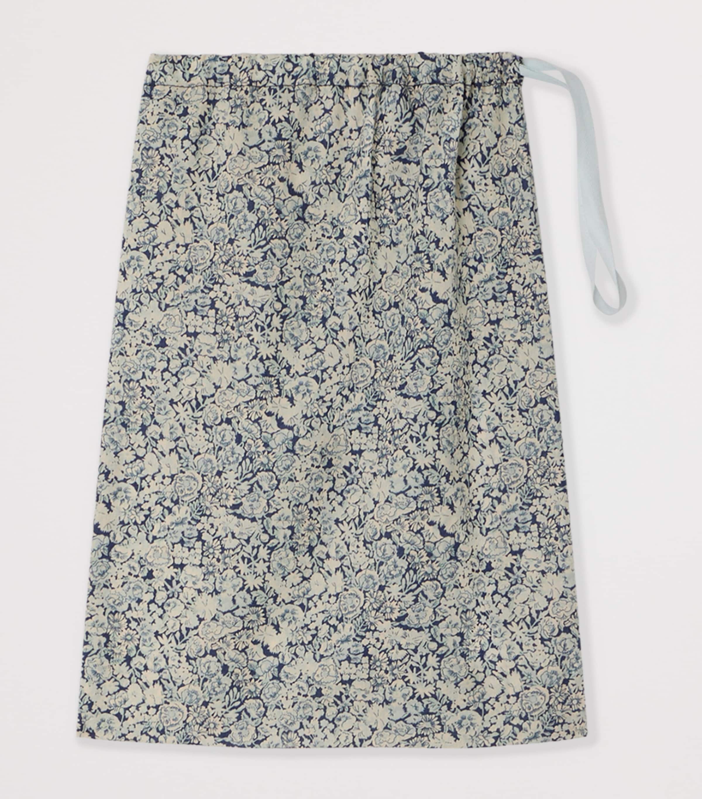 Bonpoint Organic Cotton Floral Pyjamas (6-18 Months) Fl Bleu De Prusse Image 3