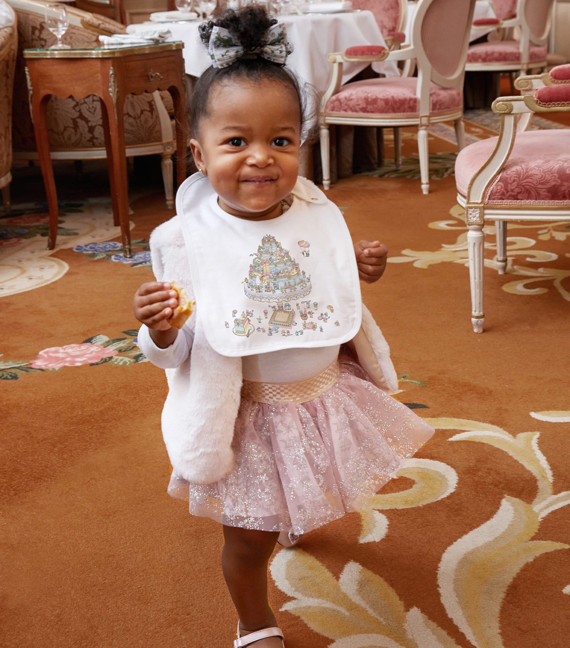 Atelier Choux Organic Cotton Le Gâteau Bib (Newborn-3 Years) Image 5