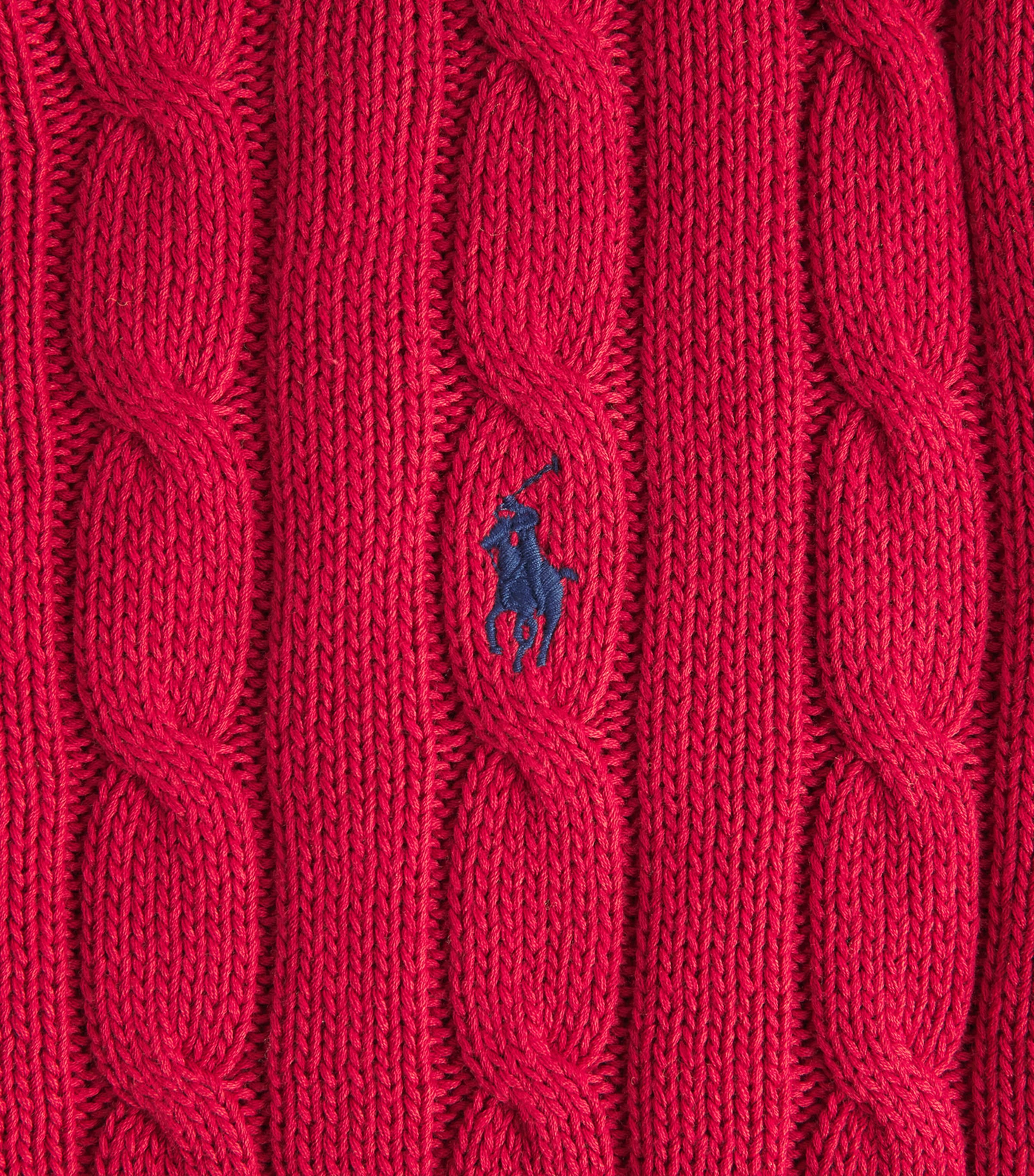 Julianna Cable Knit Sweater SWEET TOMATO Image 5