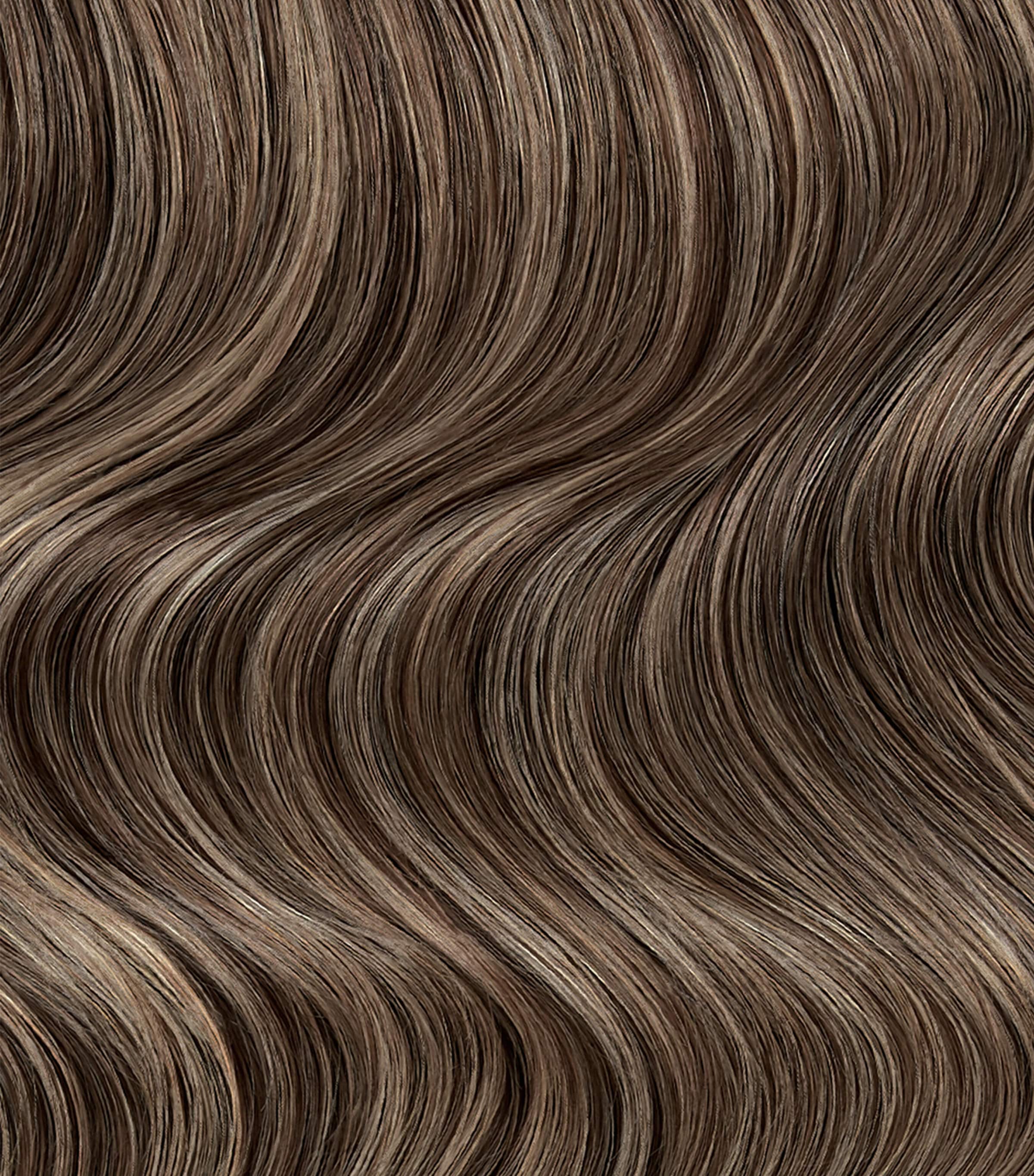 Beauty Works x Huda BARELY THERE Clip-In Hair Extensions Set (20") DESERT DUNE Image 2