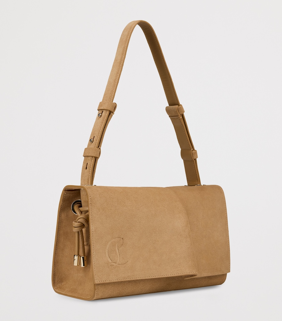 Baggy Small Suede Shoulder Bag F486 Image 2