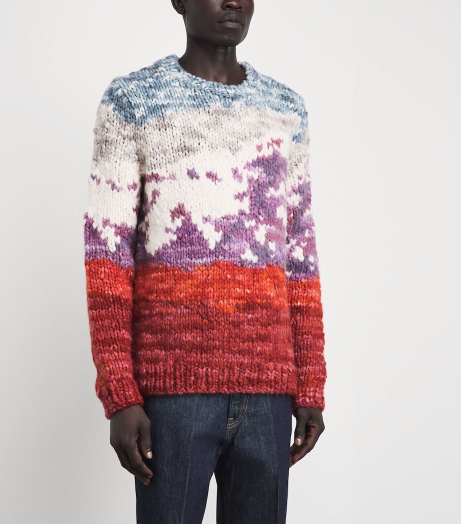 Gabriela Hearst Mens x Paul Smith Cashmere Sylphora Sweater Mountain Image 4