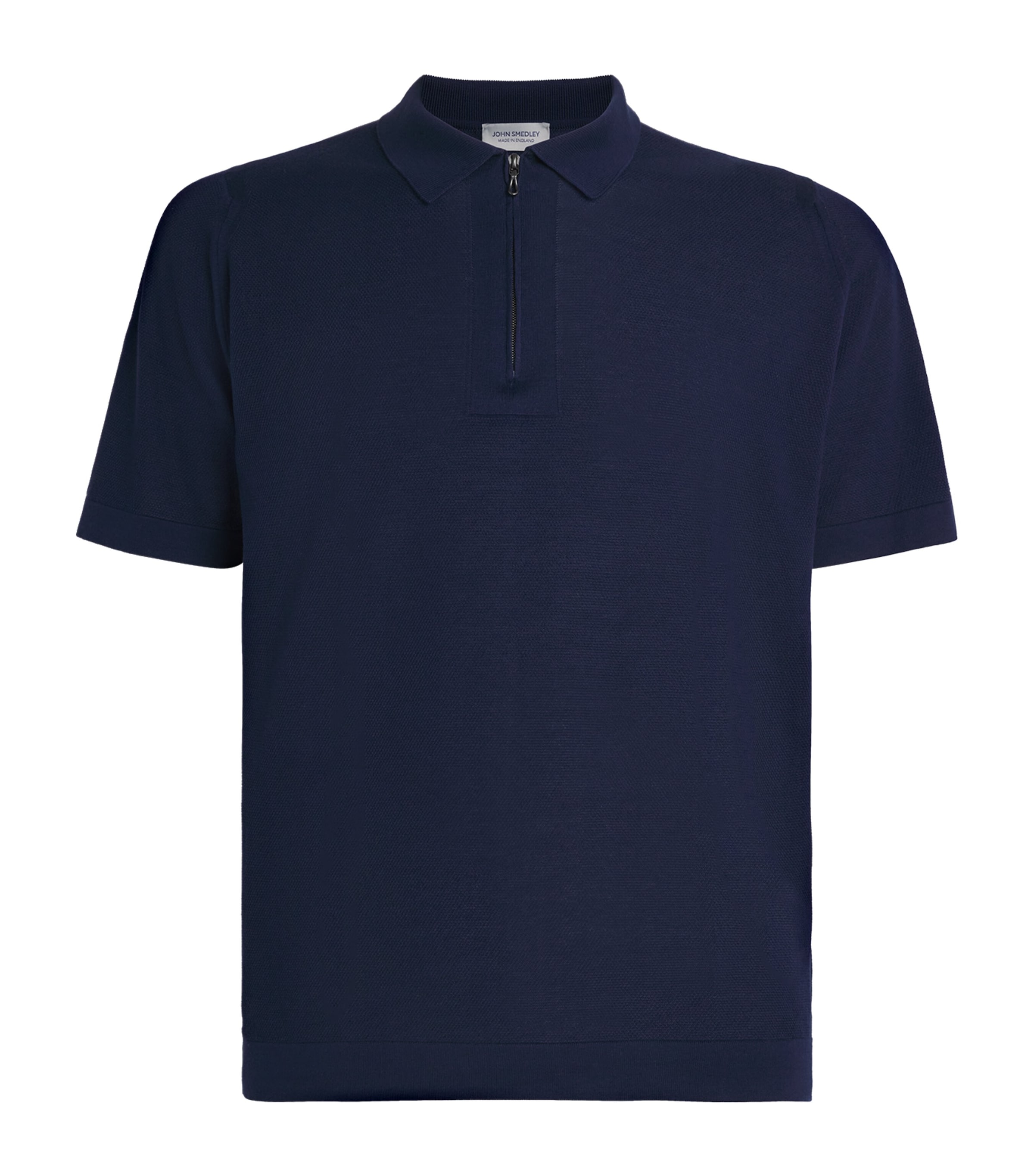 John Smedley Sea Island Cotton Piqué Roth Polo Shirt