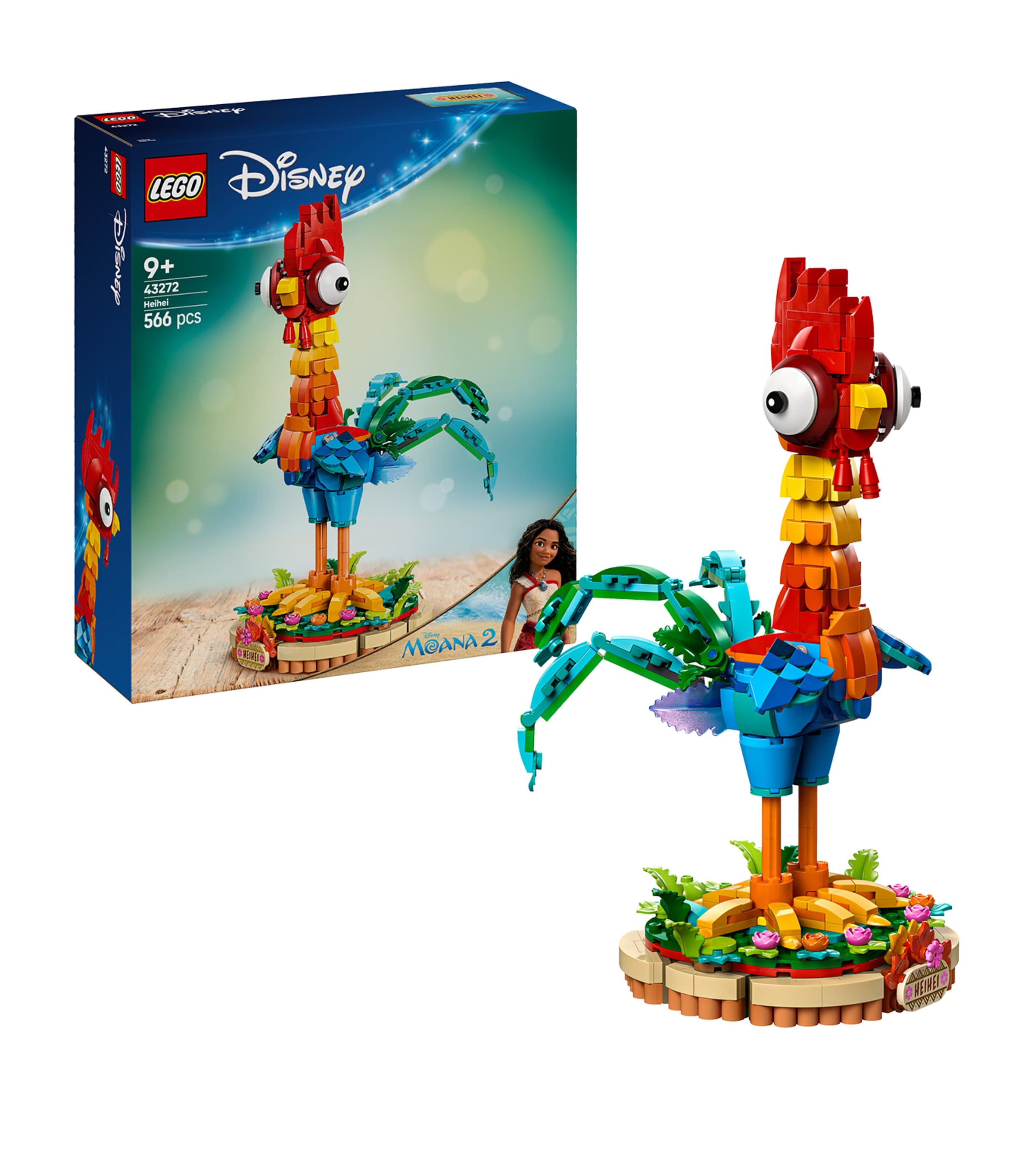 Lego Disney Moana 2 Heihei Figure 43272 Image 2