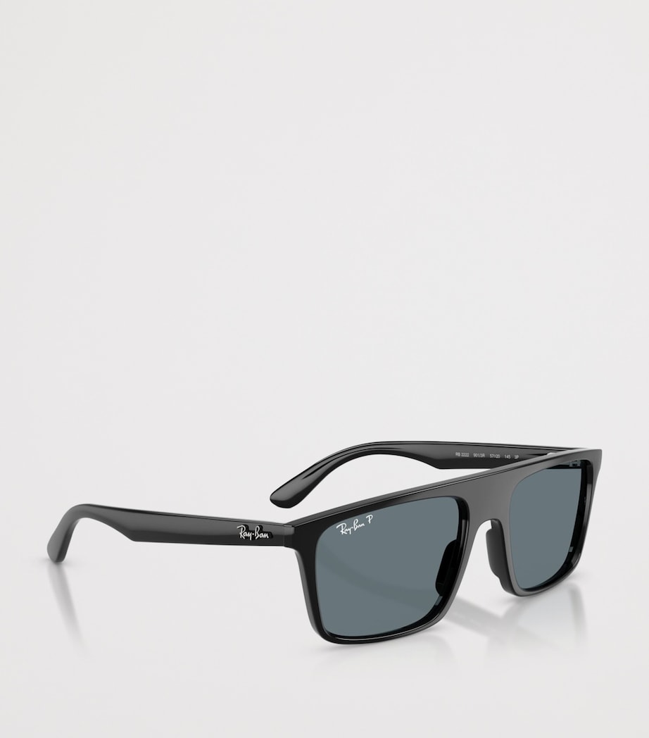 Ray-Ban RB2222 Square Sunglasses Black Image 6