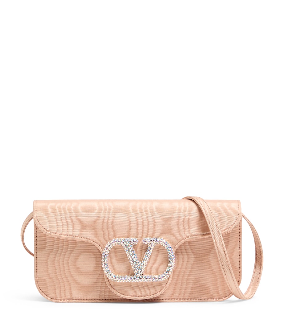 Valentino Garavani Moiré Locò Clutch Bag Cxs Image 1