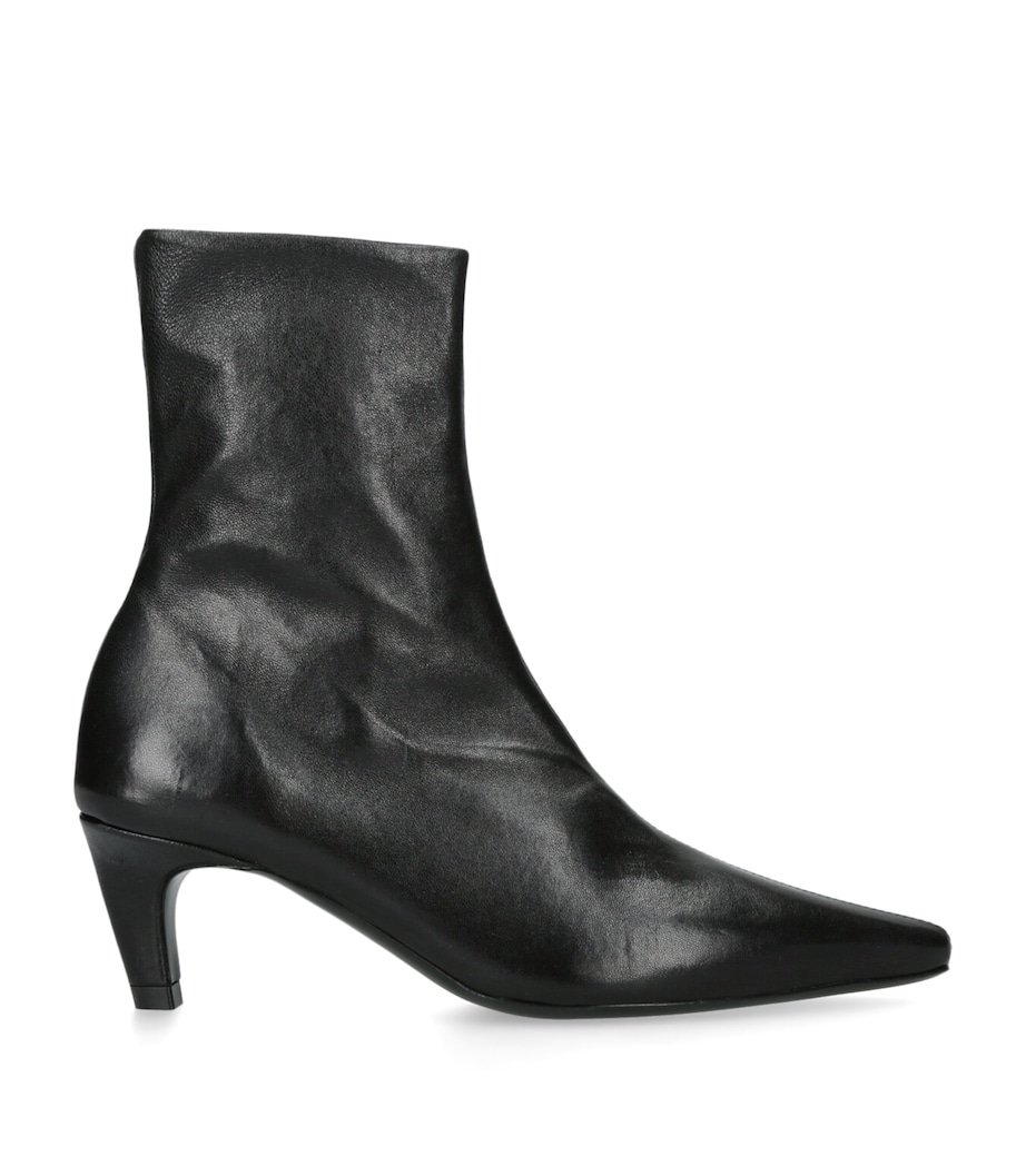 Jude Leather Cave Ankle Boots 55 Black Image 1