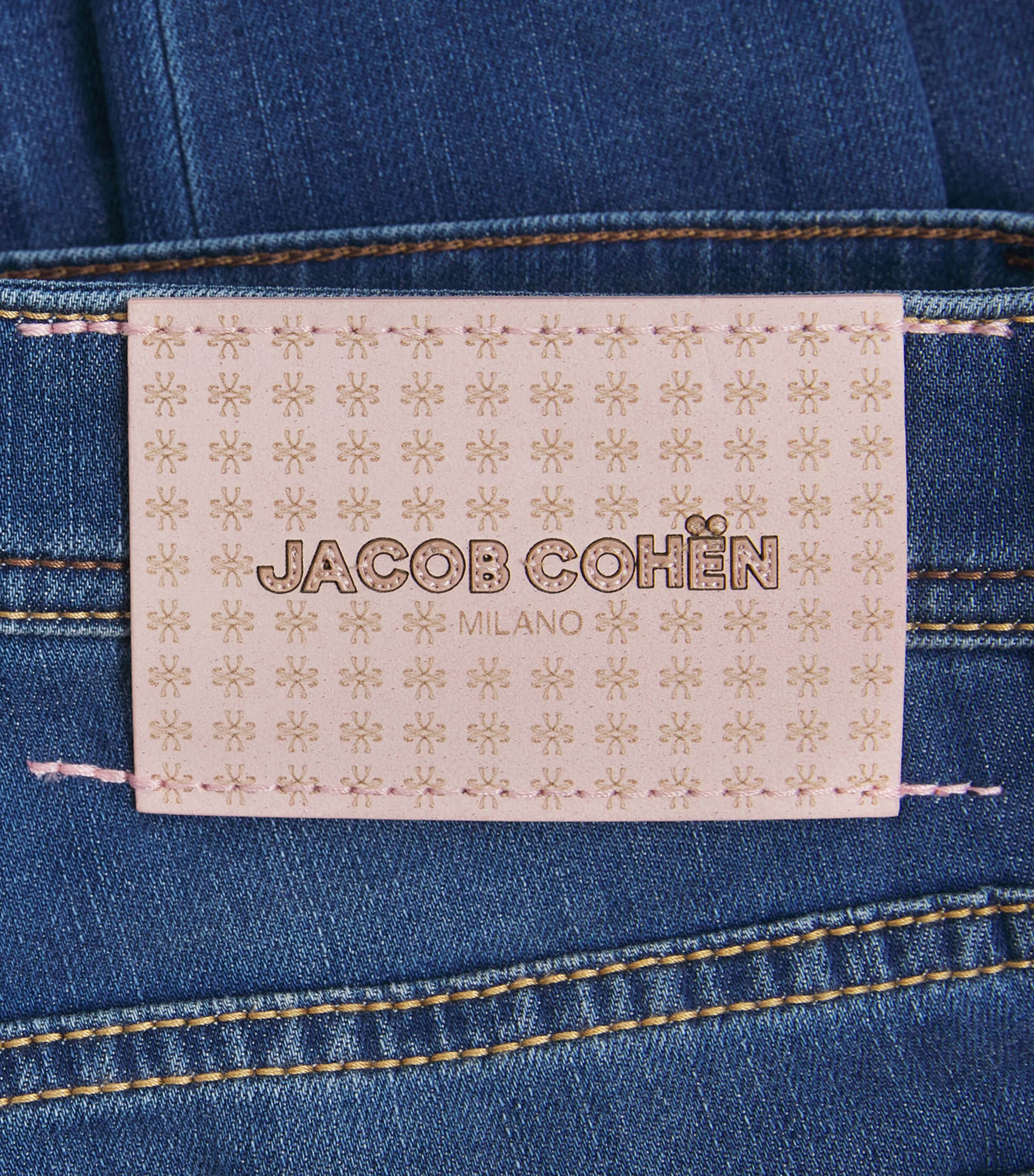 JACOB COHËN Mens Nick Slim Jeans Medium Blue Image 6